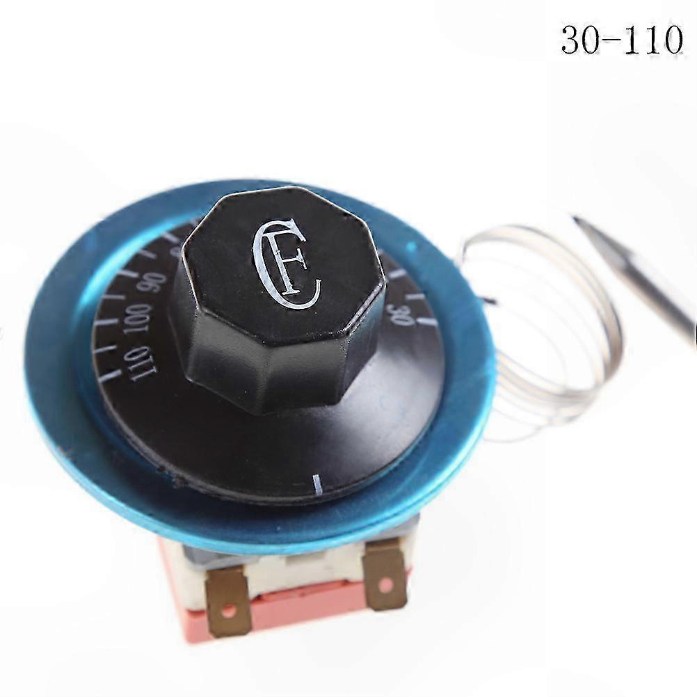 Ceramic Base Thermostat Dial for Oven and Water Heater, 220V AC 16A, Temperature Range Options