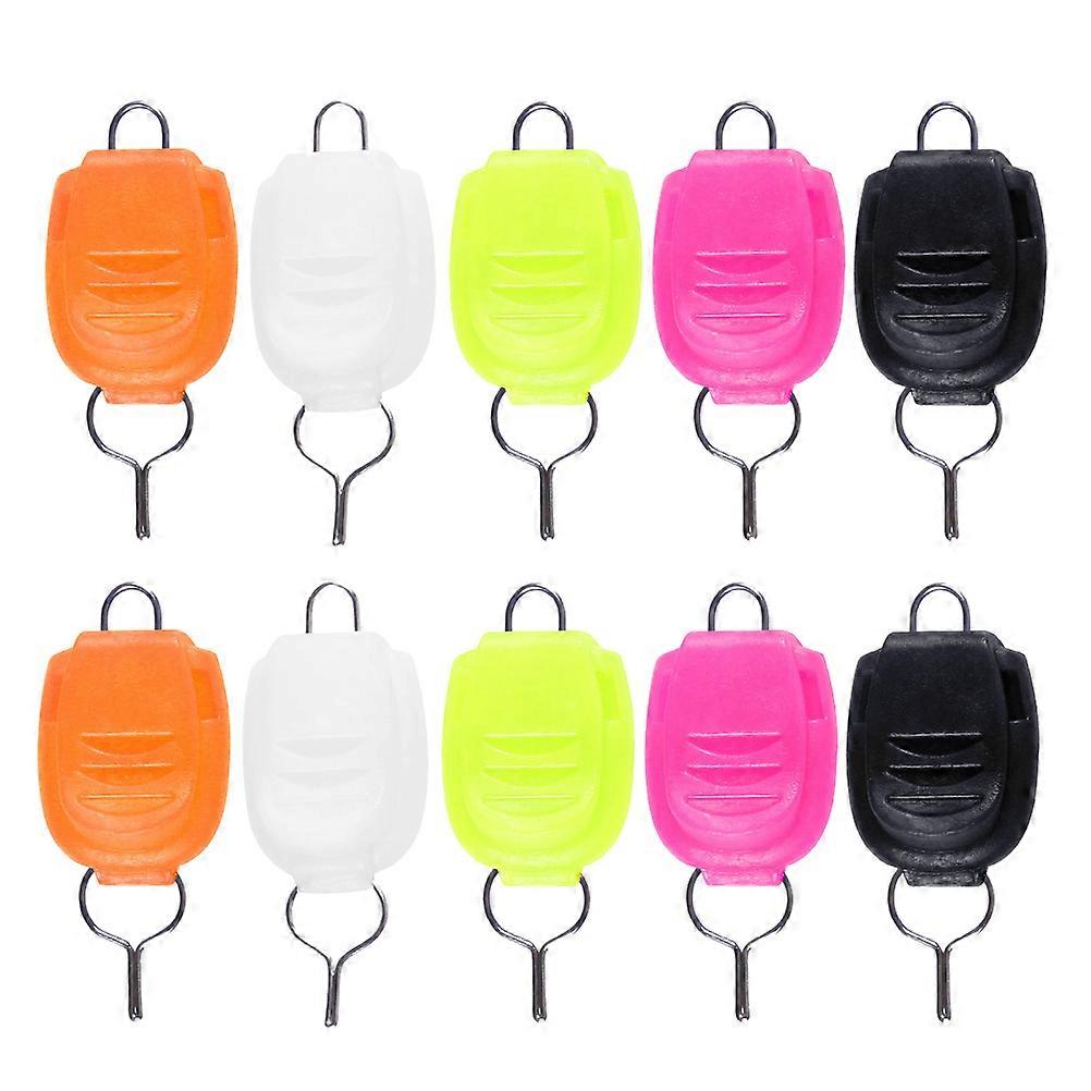 Fishing Gear Fishing Wheel Holder for Fishing Equipment Made from Assorted Color Material to Avoid Fishing Line Loss 25Pcs
