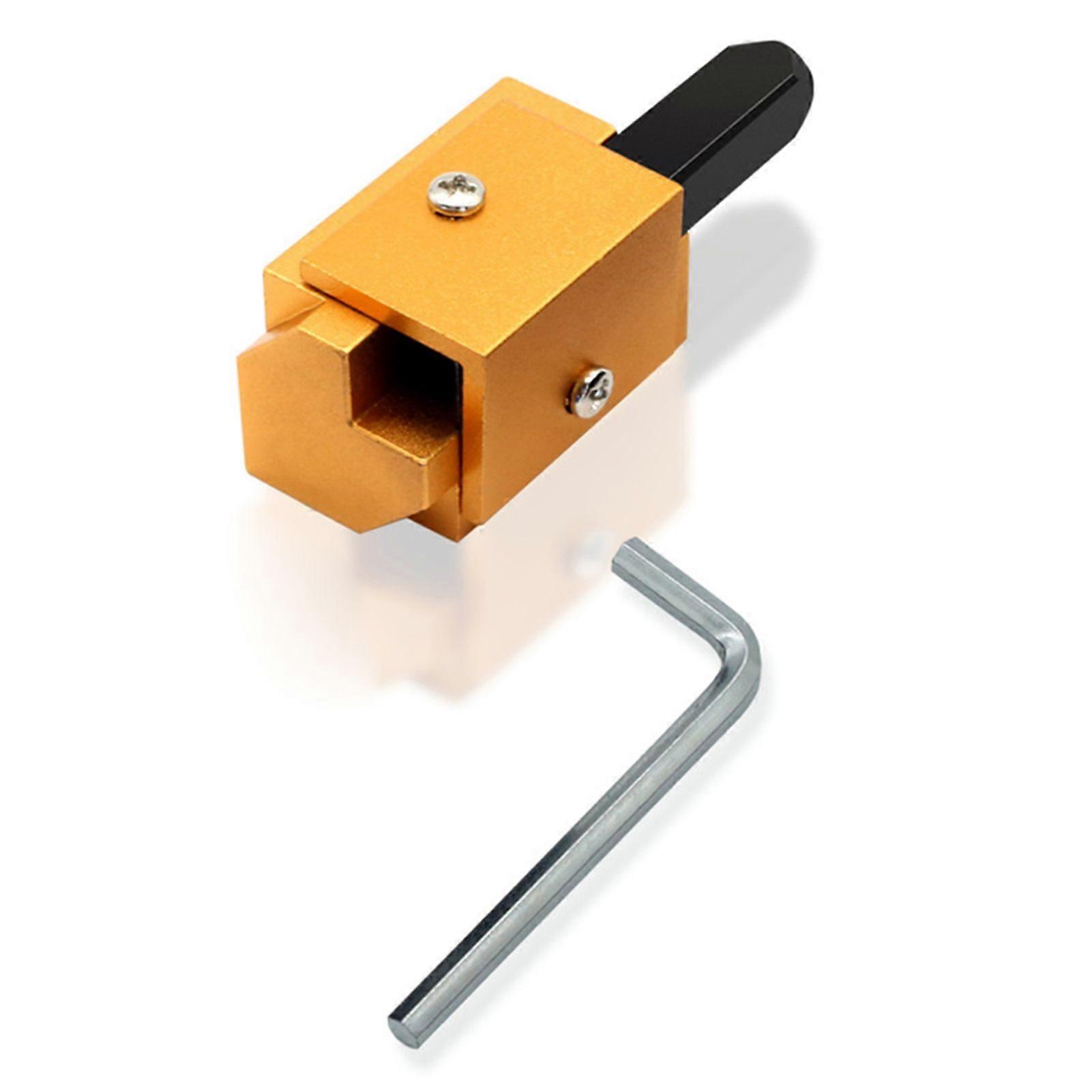 4 PCS Right Angle Corner Chisel Square DIY Punch Hinge Recess Corner Wood Chiseling Deburring for Door Drawer Frame Carpenters Woodworking Tool