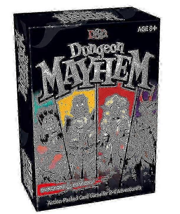 Tabletop Cards Dungeon Mayhem Dungeons Of Chaos Full English Monste...