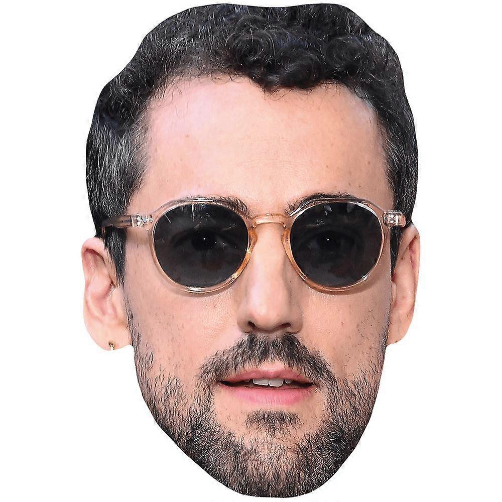 Luis Gerardo Mendez (Glasses) Celebrity Mask, Flat Card Face