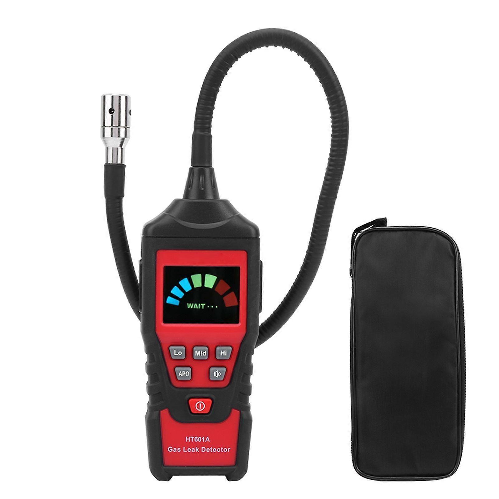 HT601A Portable LED Combustible Flammable Gas Detector Gas Leakage Tester Analyzer