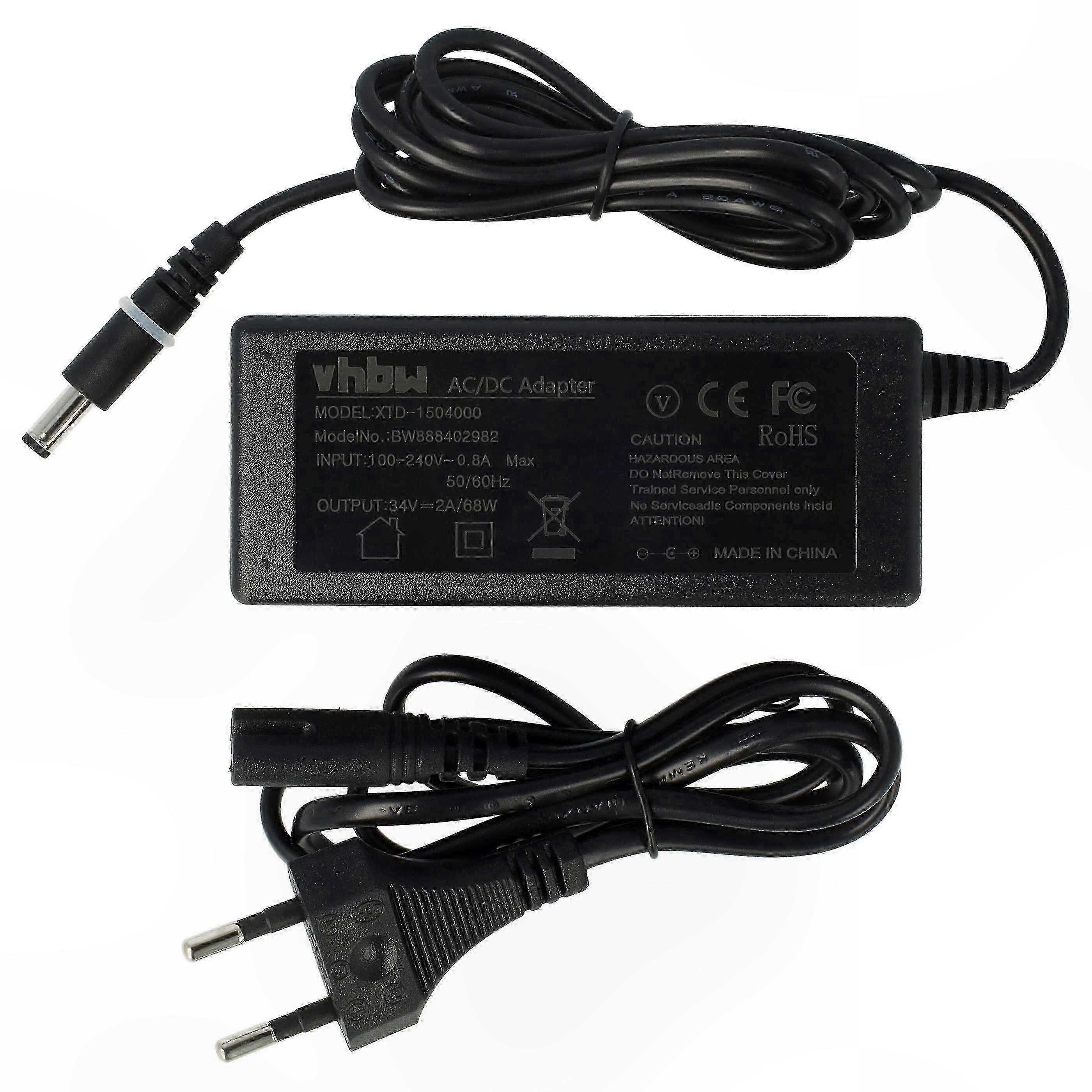 2A Power Supply for Robotic Lawn Mower with 230cm Cable