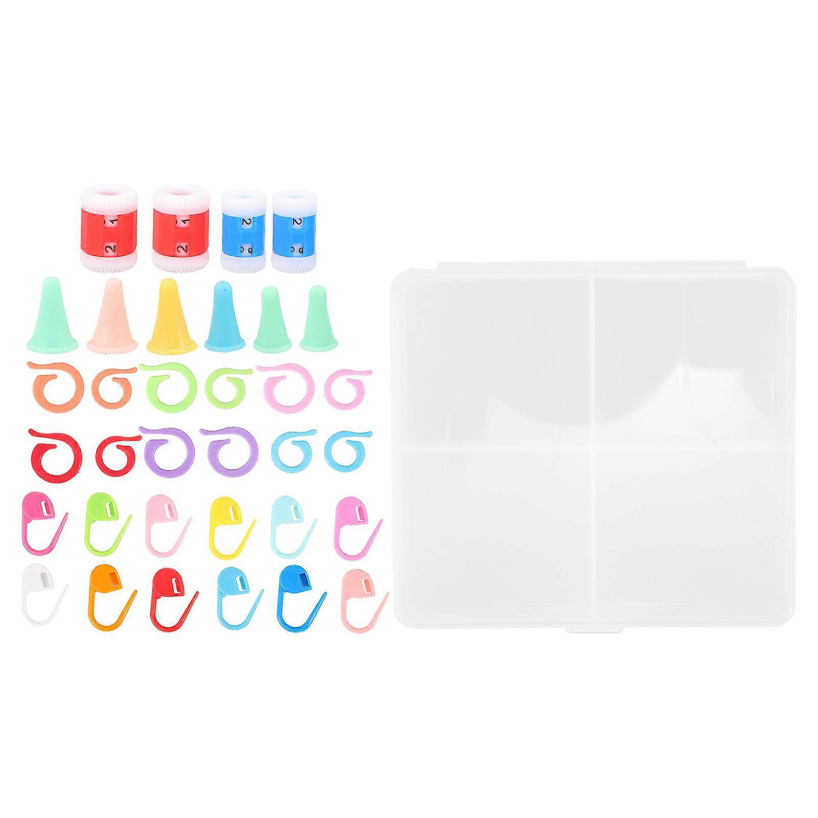 Knitting Markers 60Pcs Error Tracking For DIY Arts And Crafts Assorted Color Easy To Use Plastic Tools