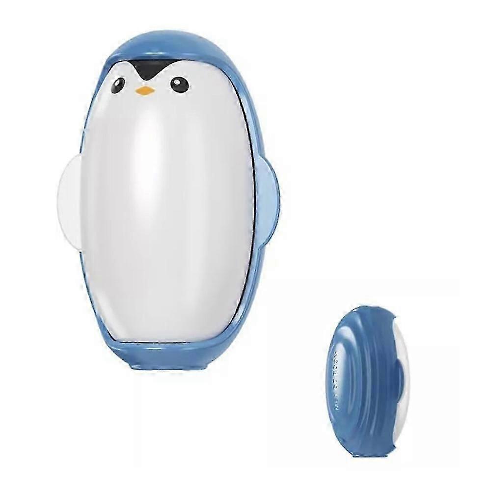 penguin shape reusable lint roller on the go
