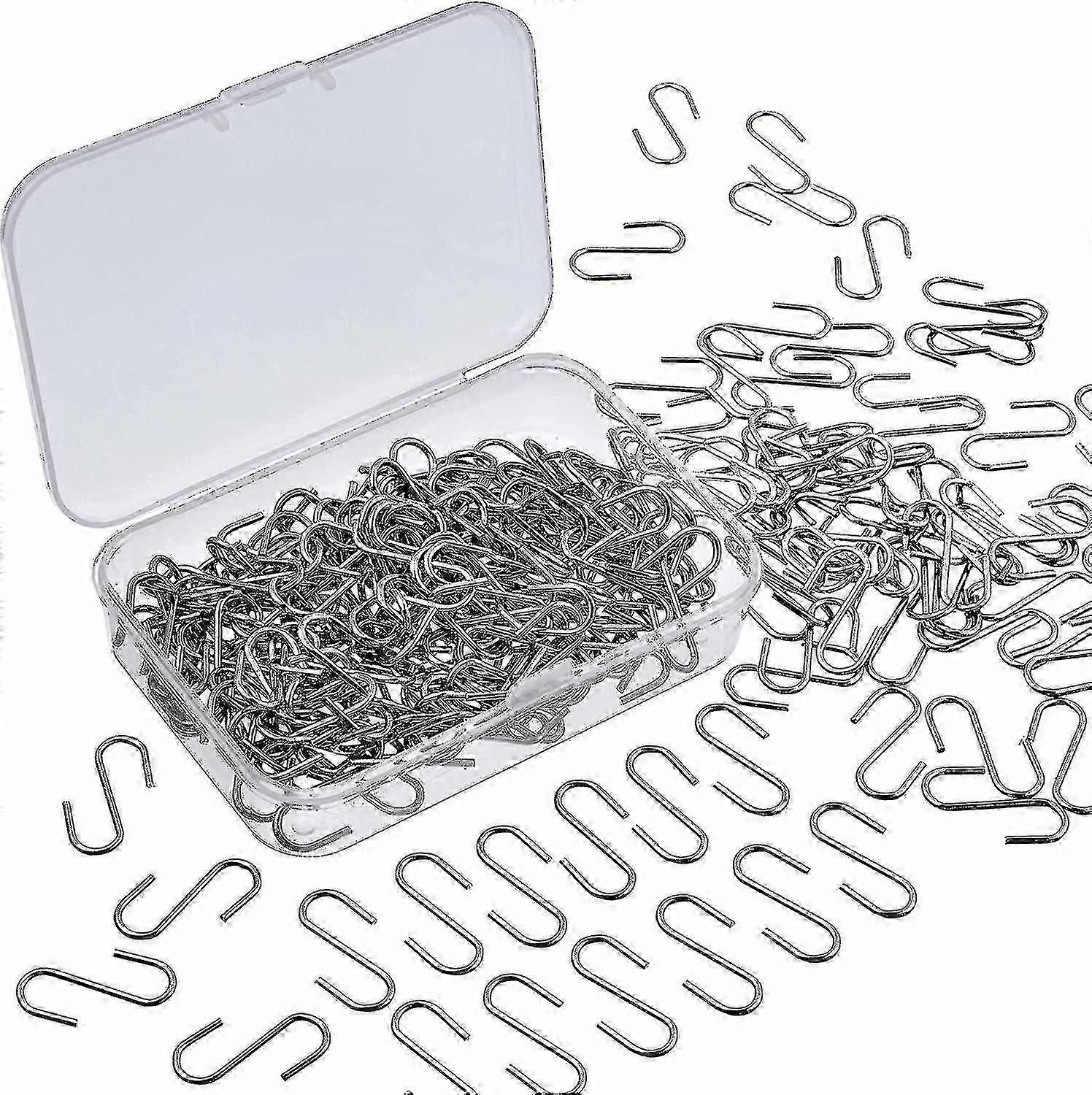 150 Pieces Mini S Hooks Connectors Metal S Shape Hook Hangers
