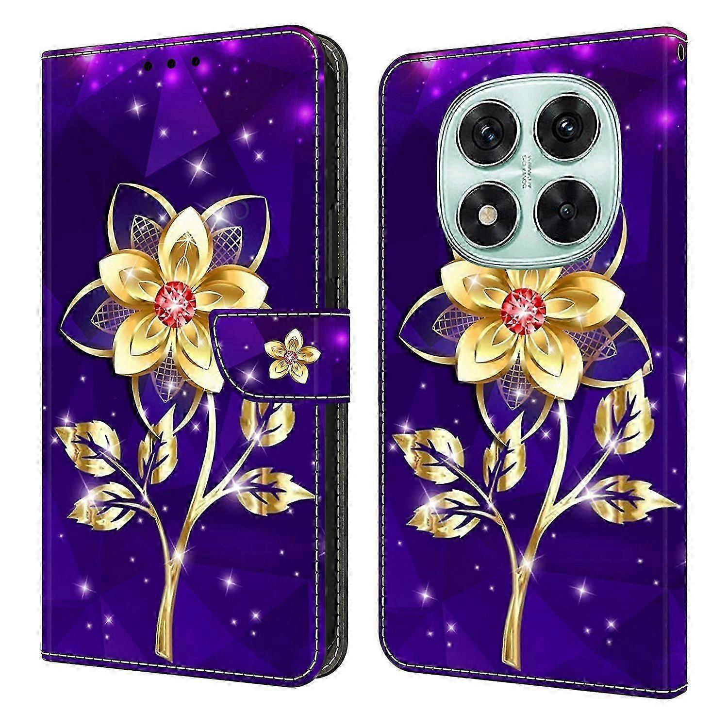 For Xiaomi Redmi Note 14 Pro 5G Wallet Case Pattern Printing PU Leather Flip Stand Phone Cover