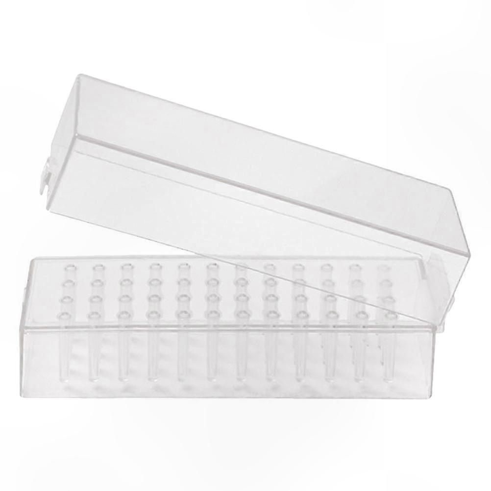 Nail Drill Bit Storage Case for Manicure Tools and Accessories