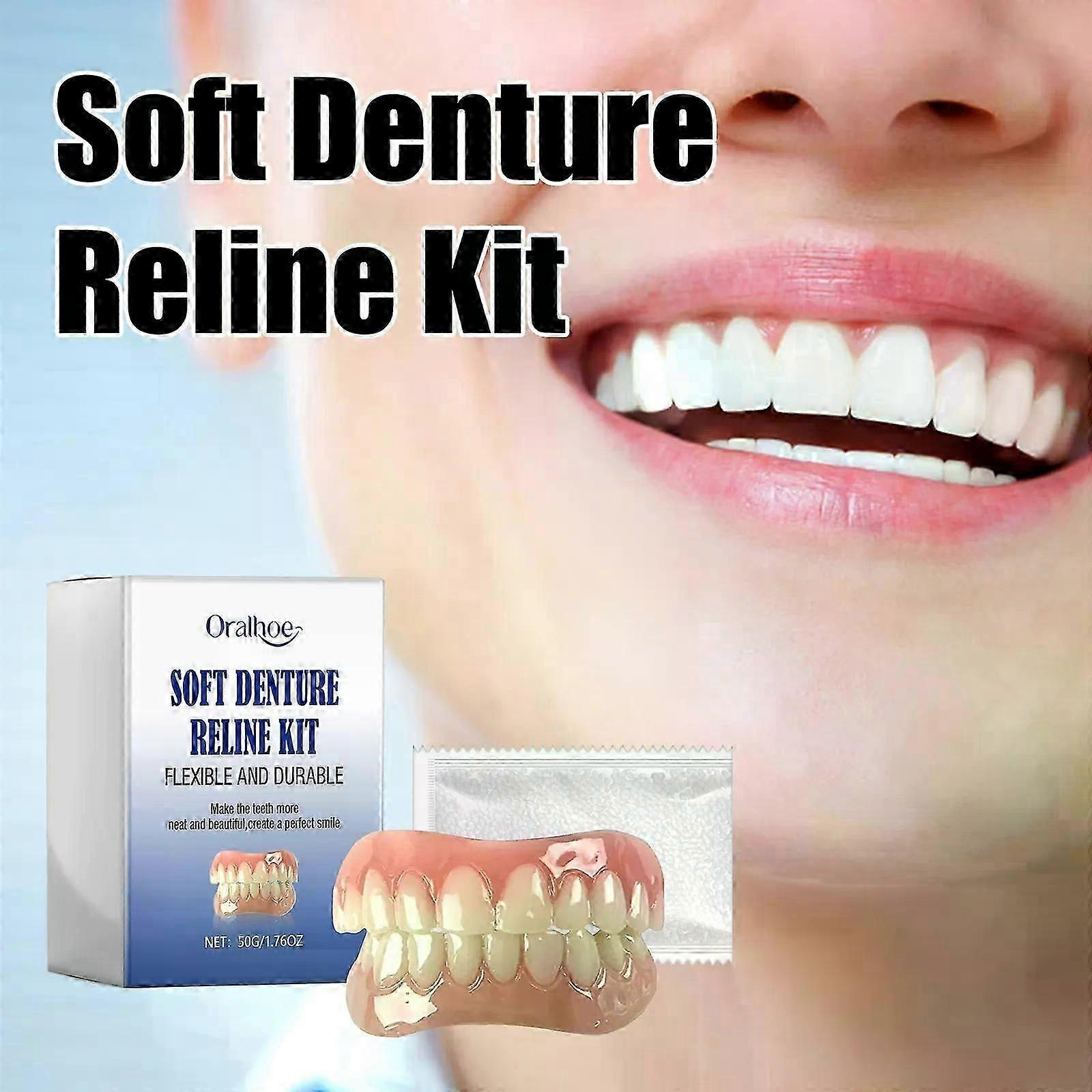 Silicone Reline Denture Set, Silicone Reline Denture Set, Silicone Reline Denture Set, Denture Silicone Reline Kit
