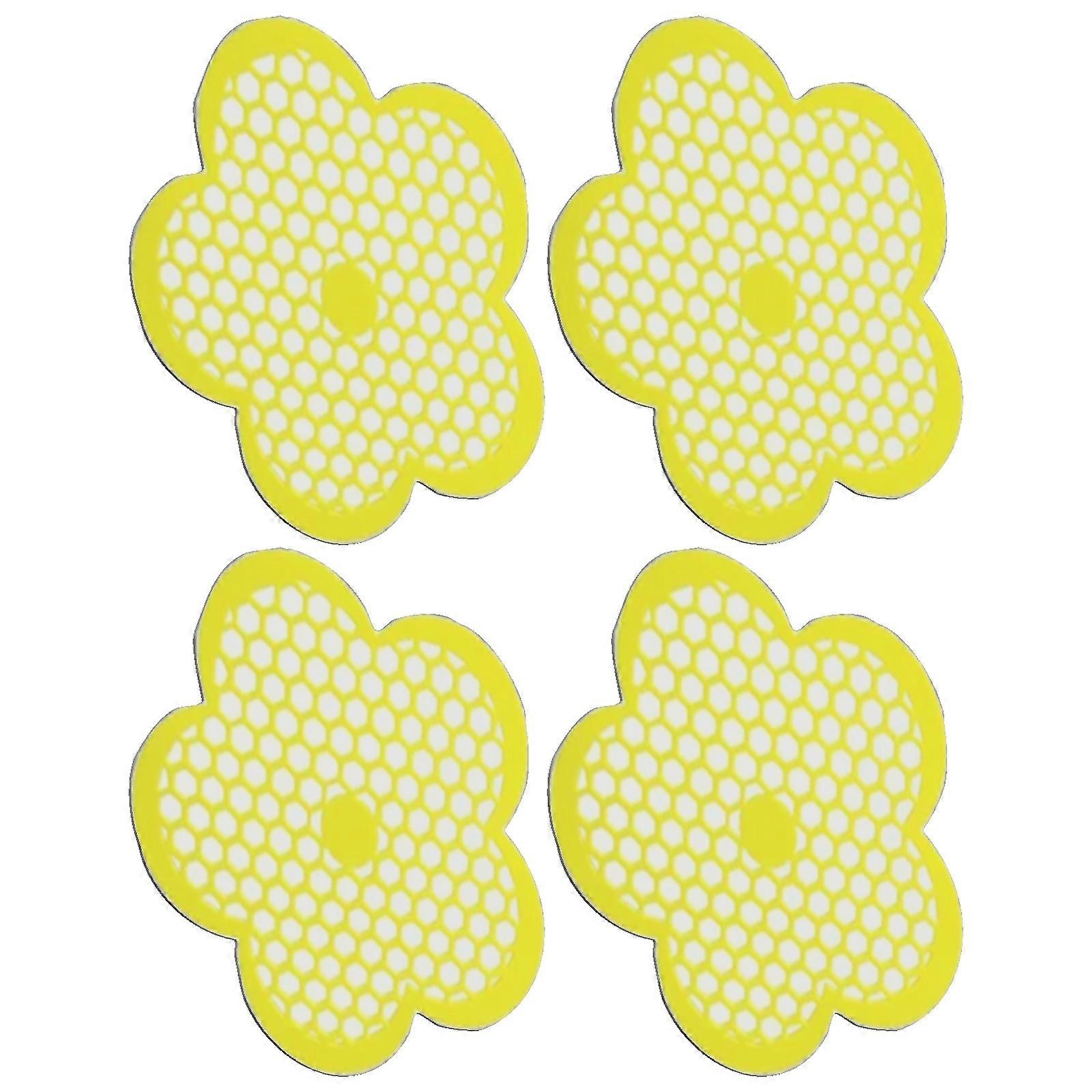 Lightweight Floating Insect Butterflies Pollinator Watering Stations Platform Weatherproof EVA Foam For Gardens Set Of 4 Multicolor