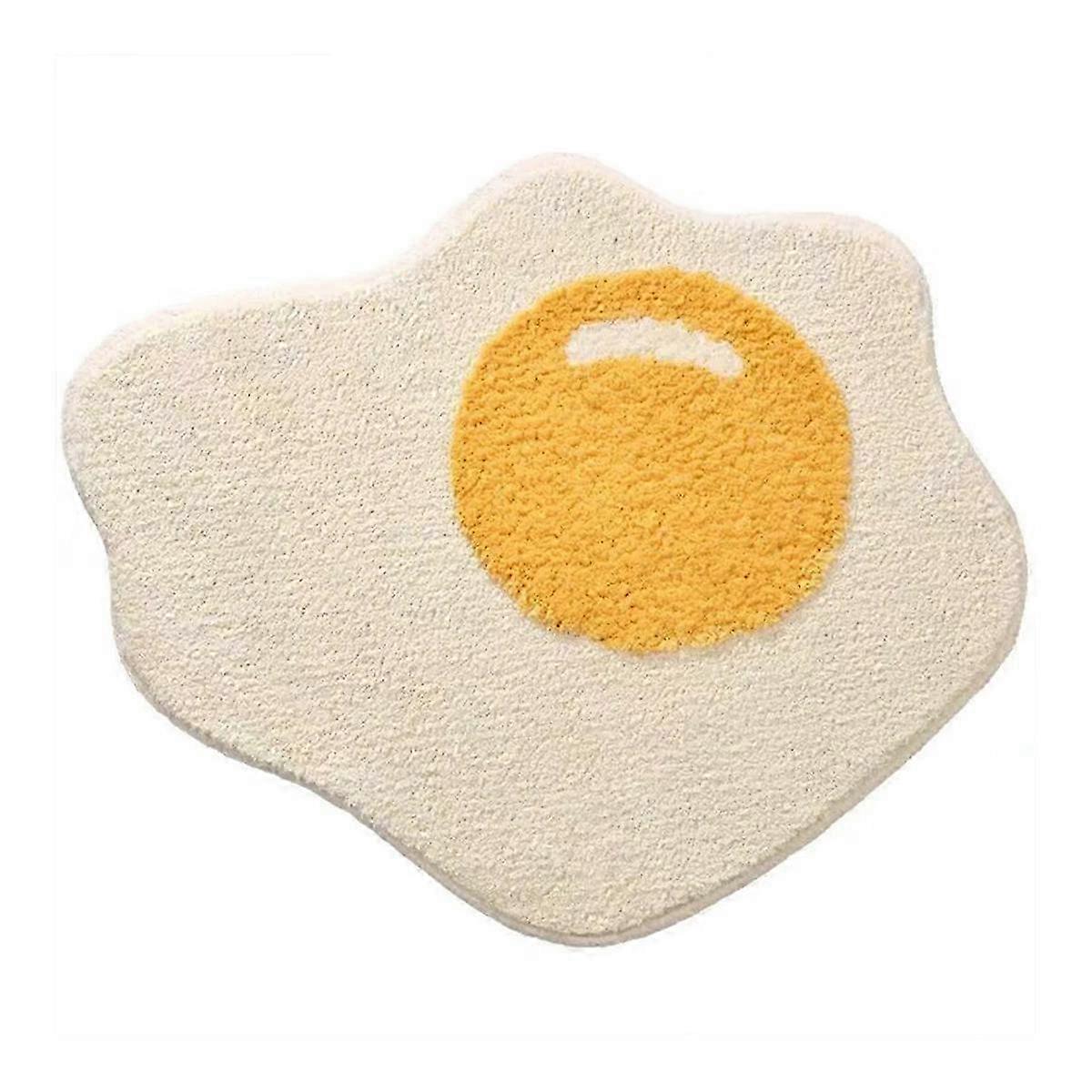 2025 Egg-shaped cute bathroom mat for bathroom