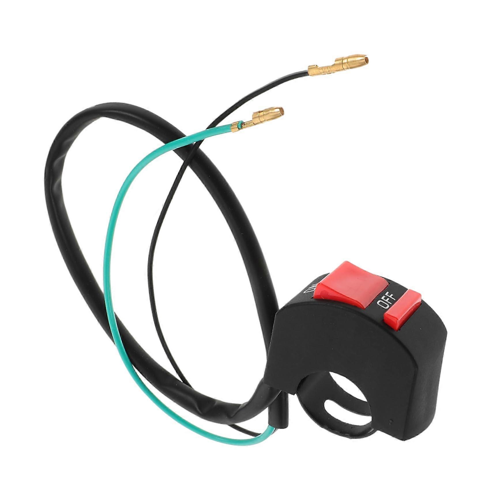 Motorcycle Handlebar Switch Replacement Toggle Switch Plastic Metal For Motorbike Handlebar