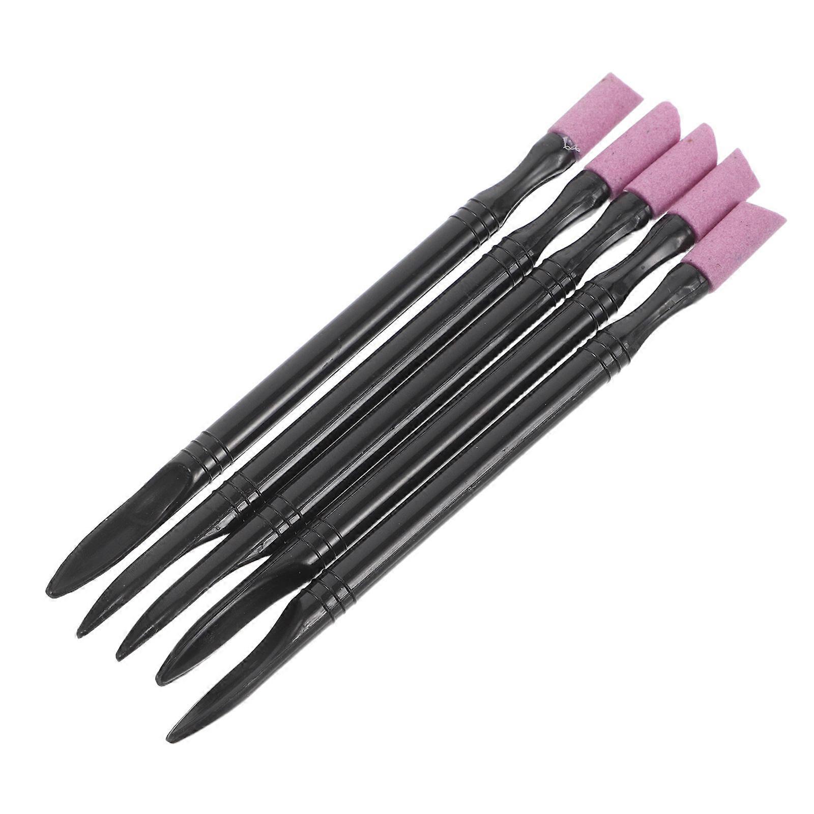 Nail Peeling Tool Nail File Pen for Smooth Nails 10Pcs Pack