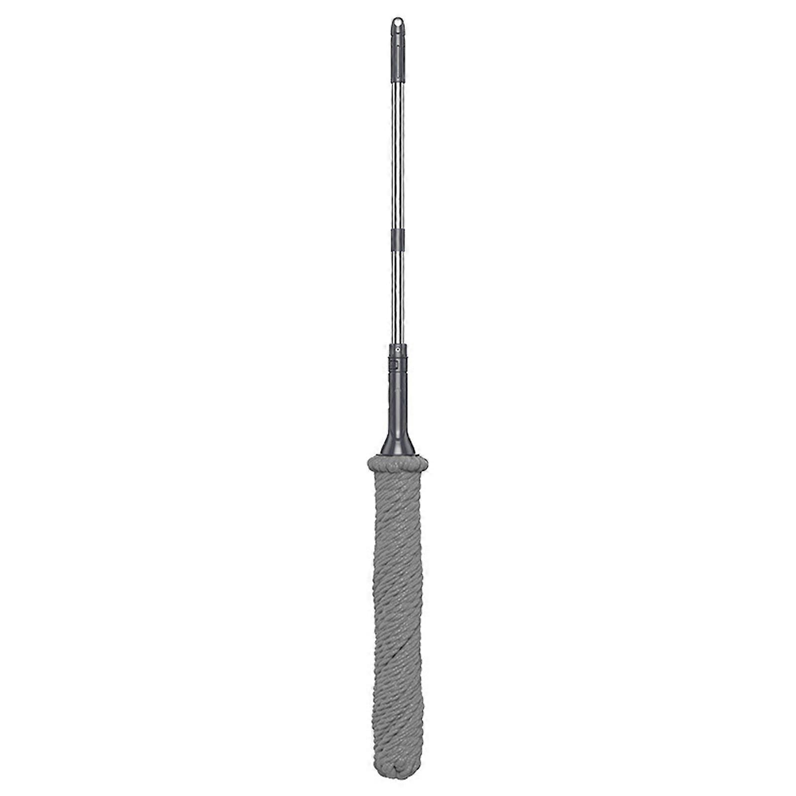 Self Wringing Twist Mop Stainless Steel Fiber Rope Easy Squeeze Floor Mop for Household Cleaning Tool