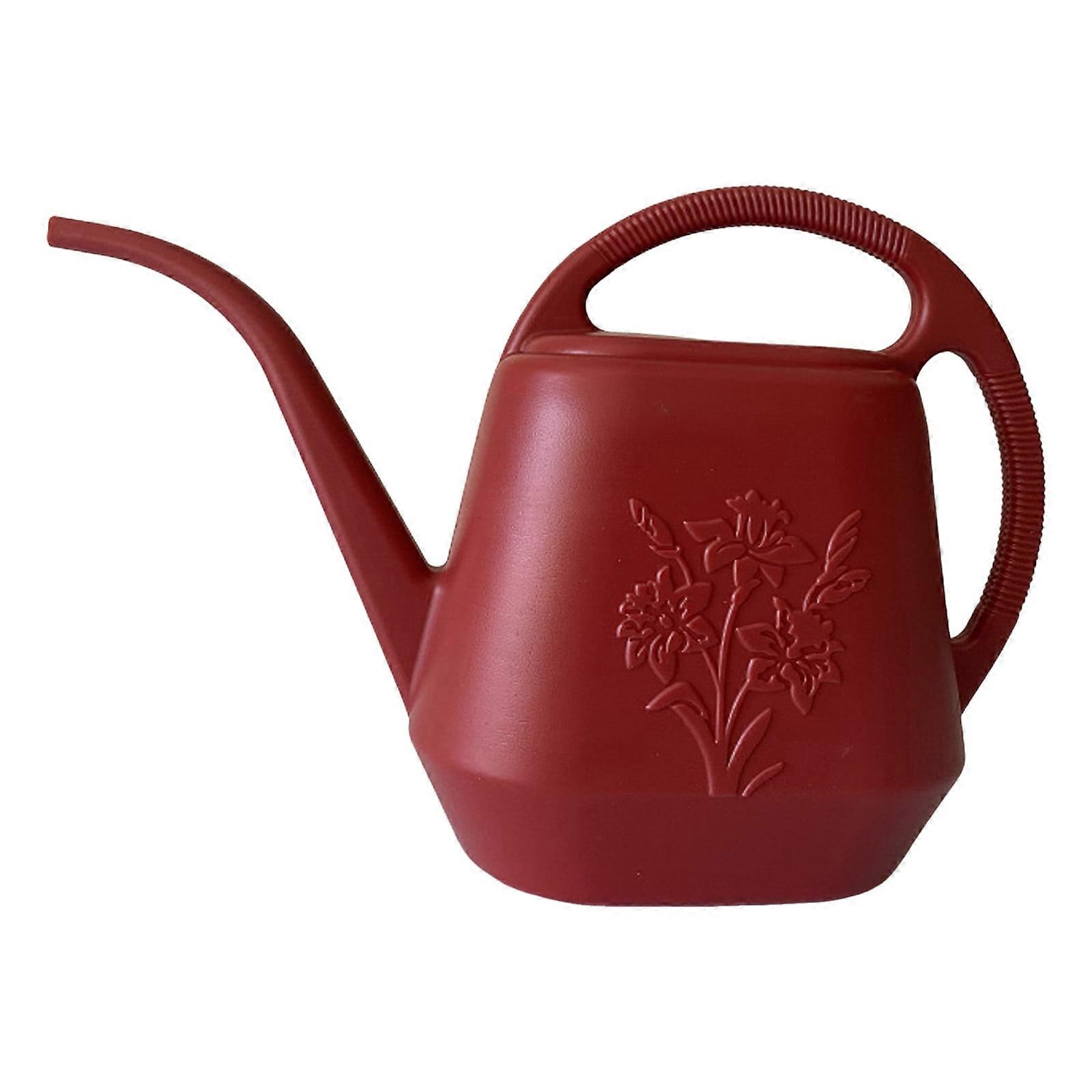 Watering Can Watering Can 1 Gallon Long Spout Watering Can Flower Patterns Indoor Watering Can With Comfortable Handle Watering Can For Garden Green