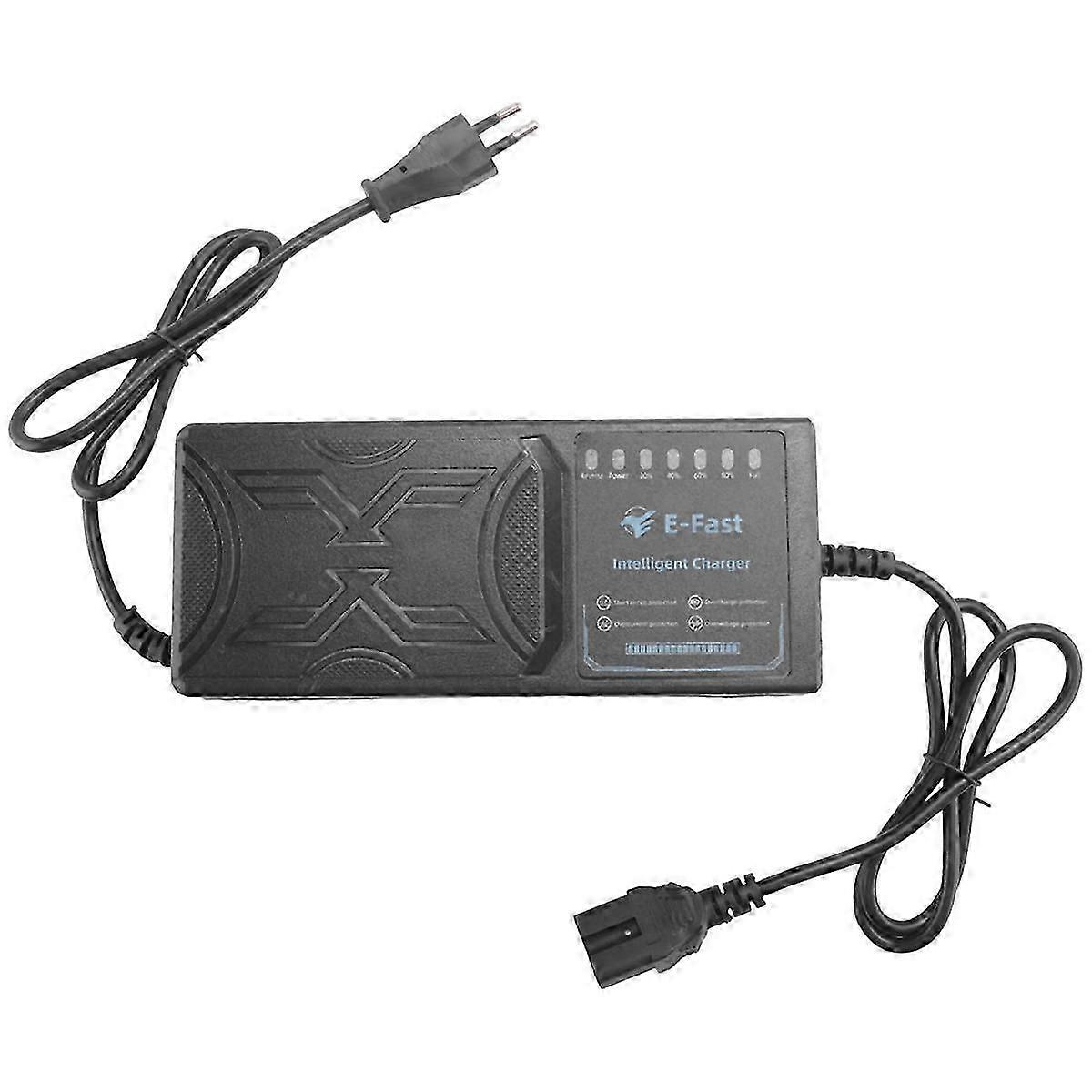 60V 20AH lader for elektriske kjøretøy 7 lysdisplay, strømdisplay, nåværende lekkasjebeskyttelse / full