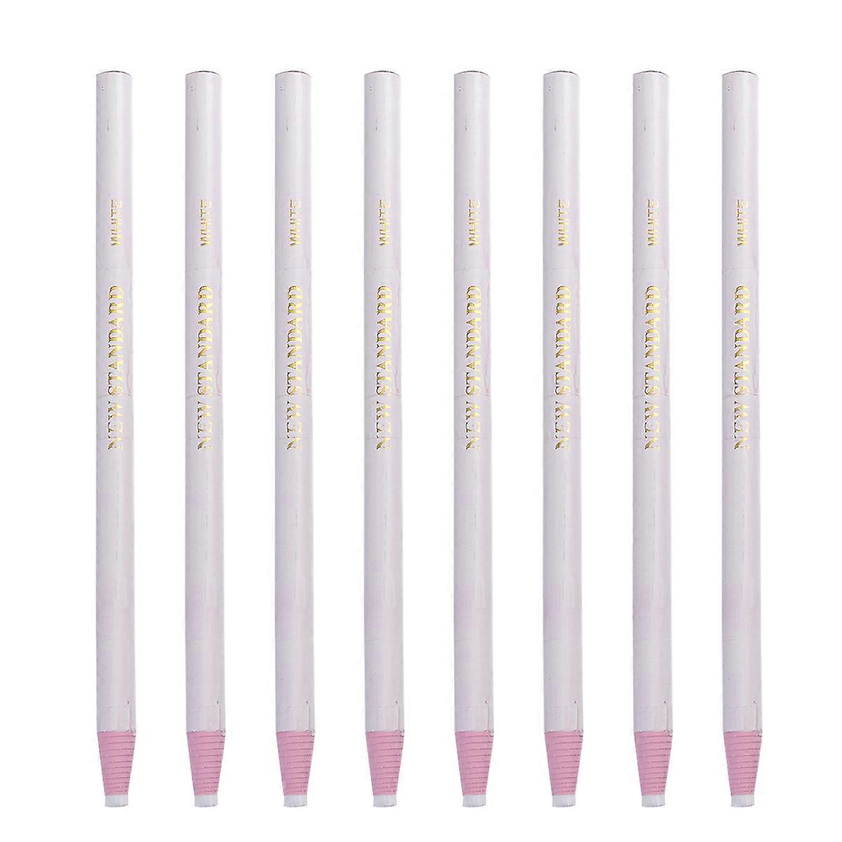 Peel-Off Crayon for Marking 12Pcs White Marker for Ceramic Glass
