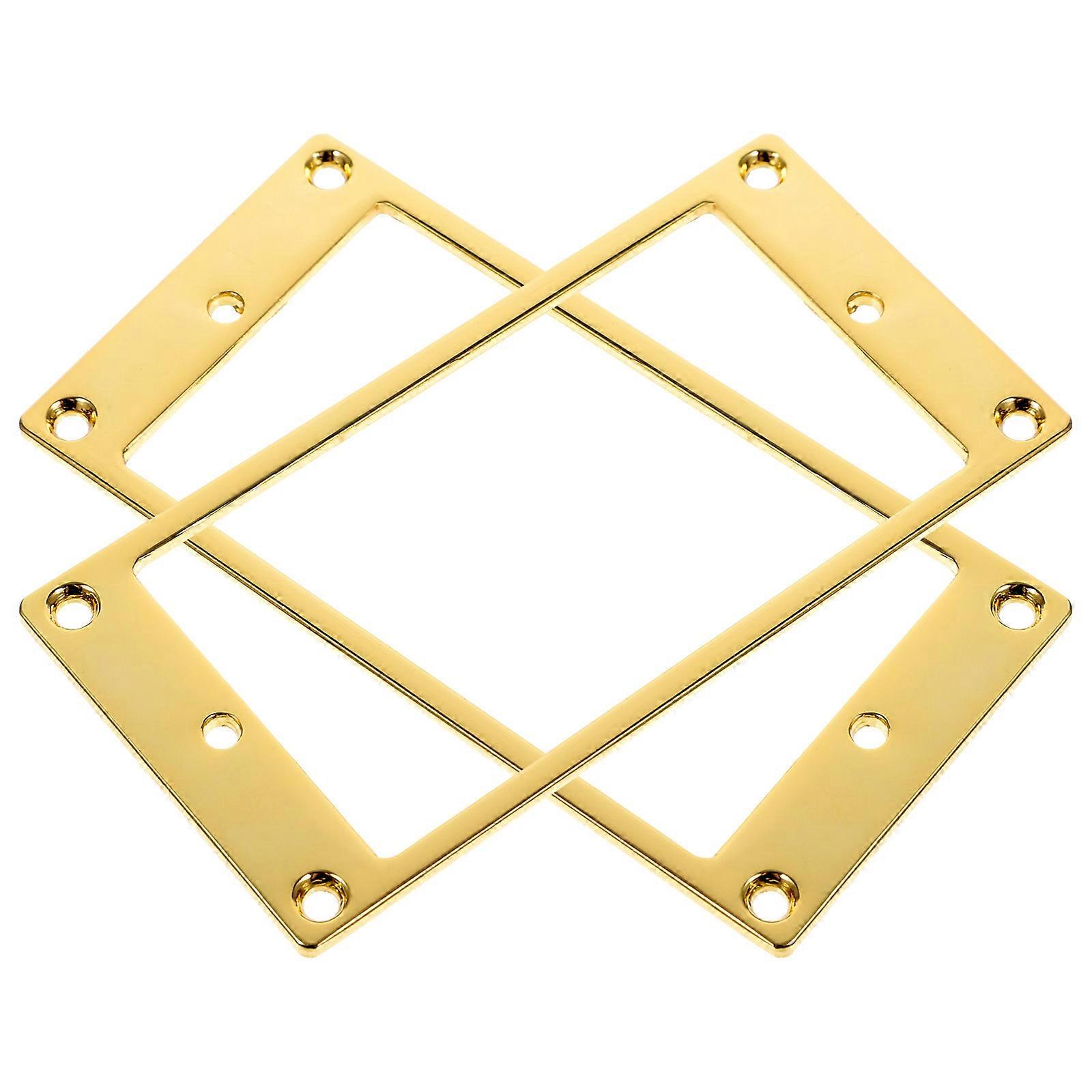 Guitar Pickups Frame for Replacement Use Made of Brass 6Pcs Set
