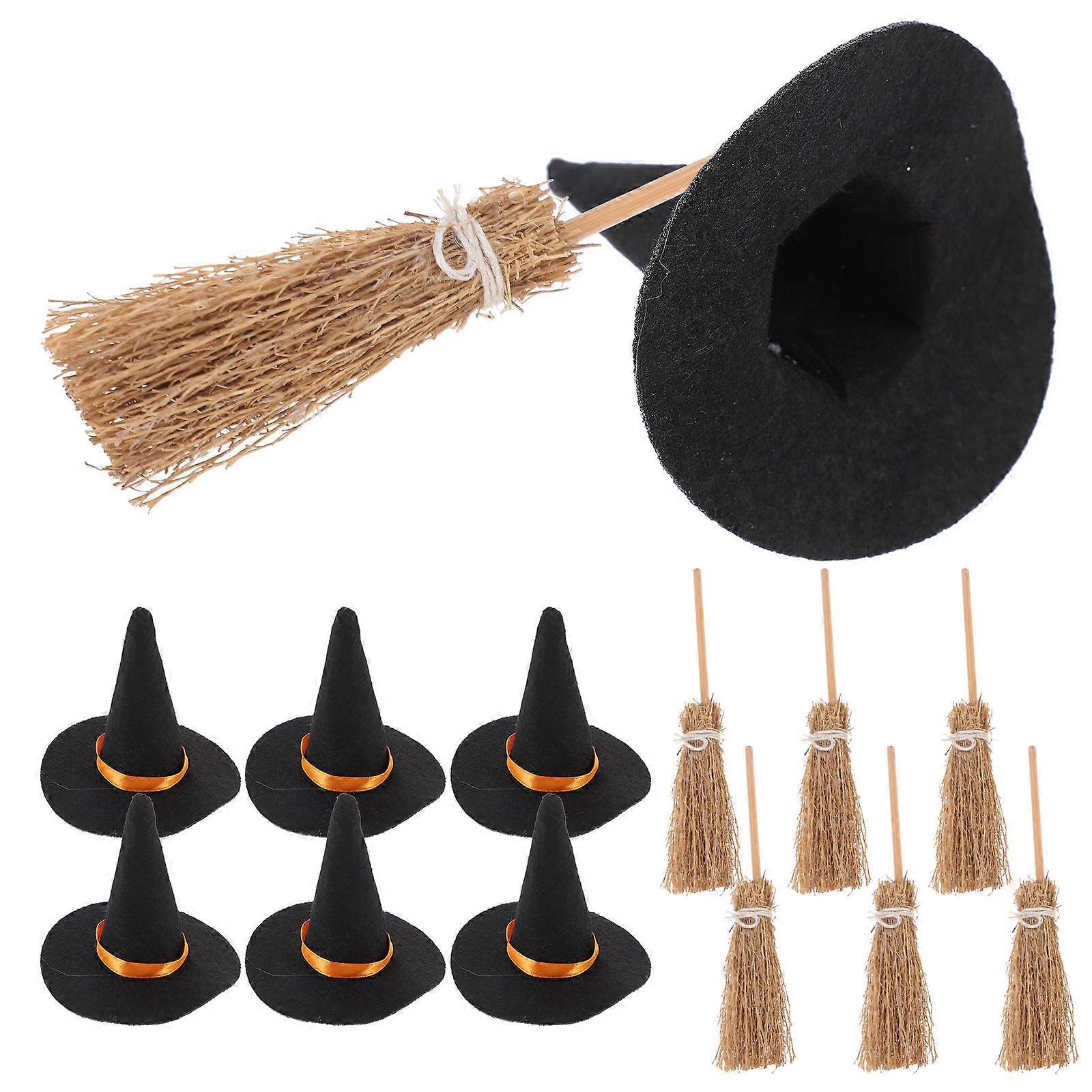 Halloween Hats Witch Craft for 12Sets Decorations