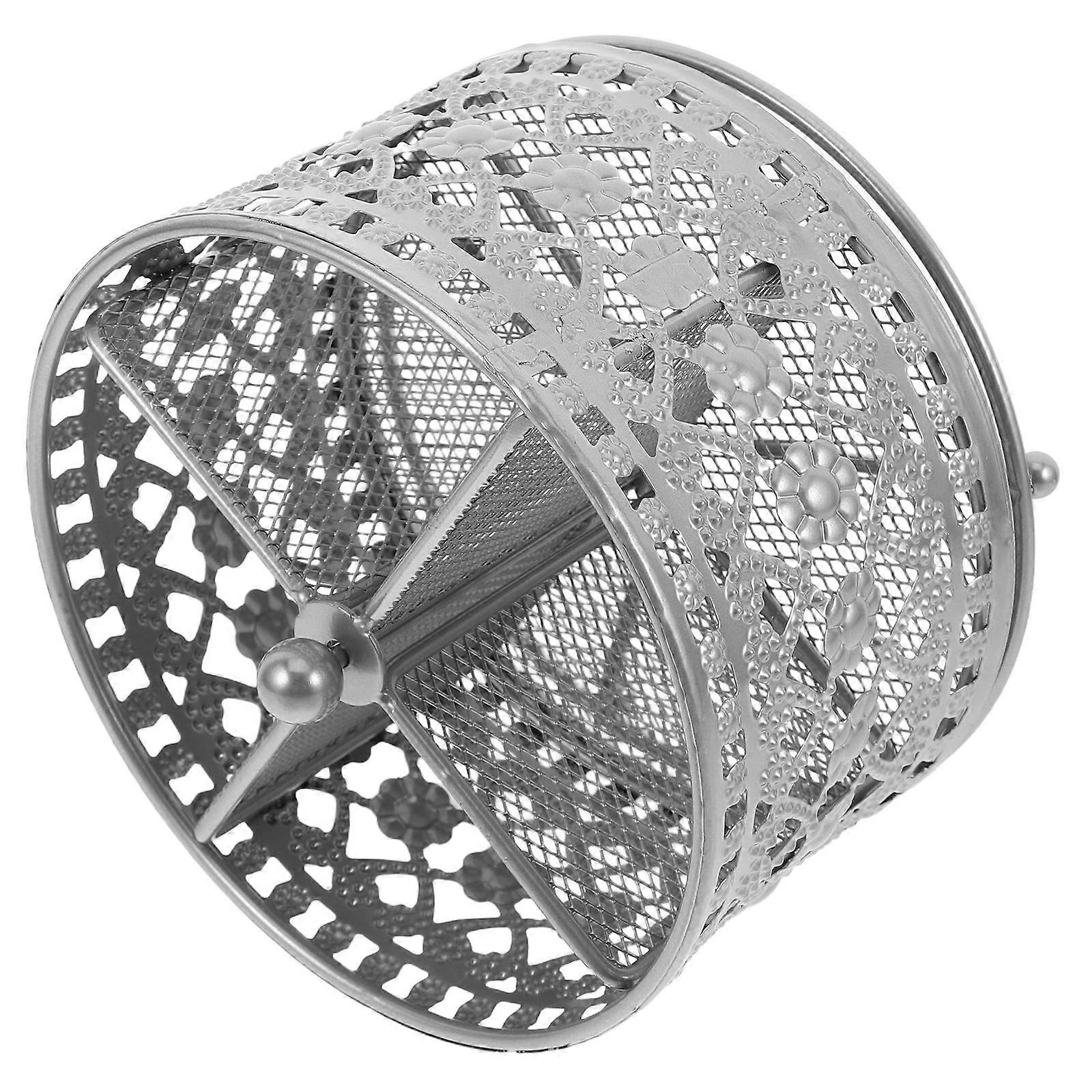 Iron Chopstick Drain Holder Rotating Design Kitchen Organizer 2Pcs