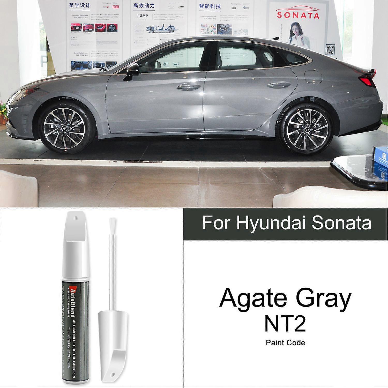 Compatible Paint Repair Pen for Hyundai Sonata Precise Color Matching Scratch Removal and Clear Coat Pen To Restore Paint Gloss and Texture