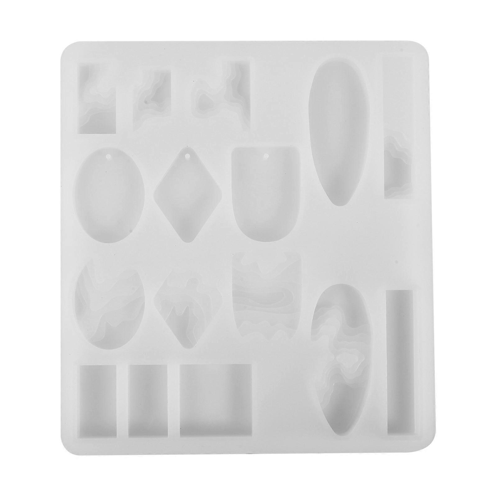 Handmade Craft Silicone Mold Pendant Making Mold for DIY Use 7Pcs