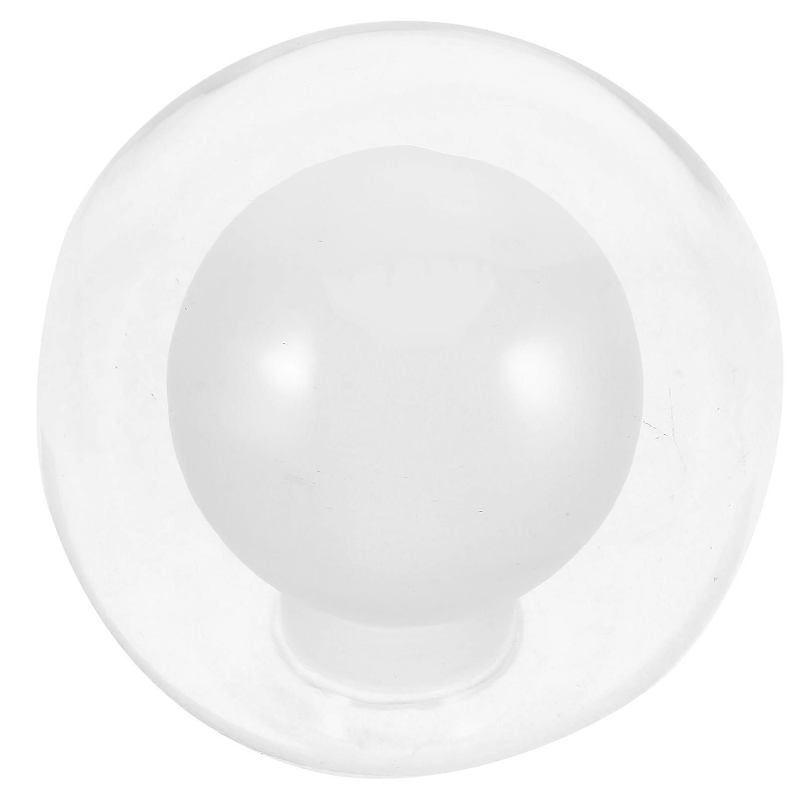 Clear Glass Globe Lamp Shade for Ceiling Light 4Pcs Replacement Covers