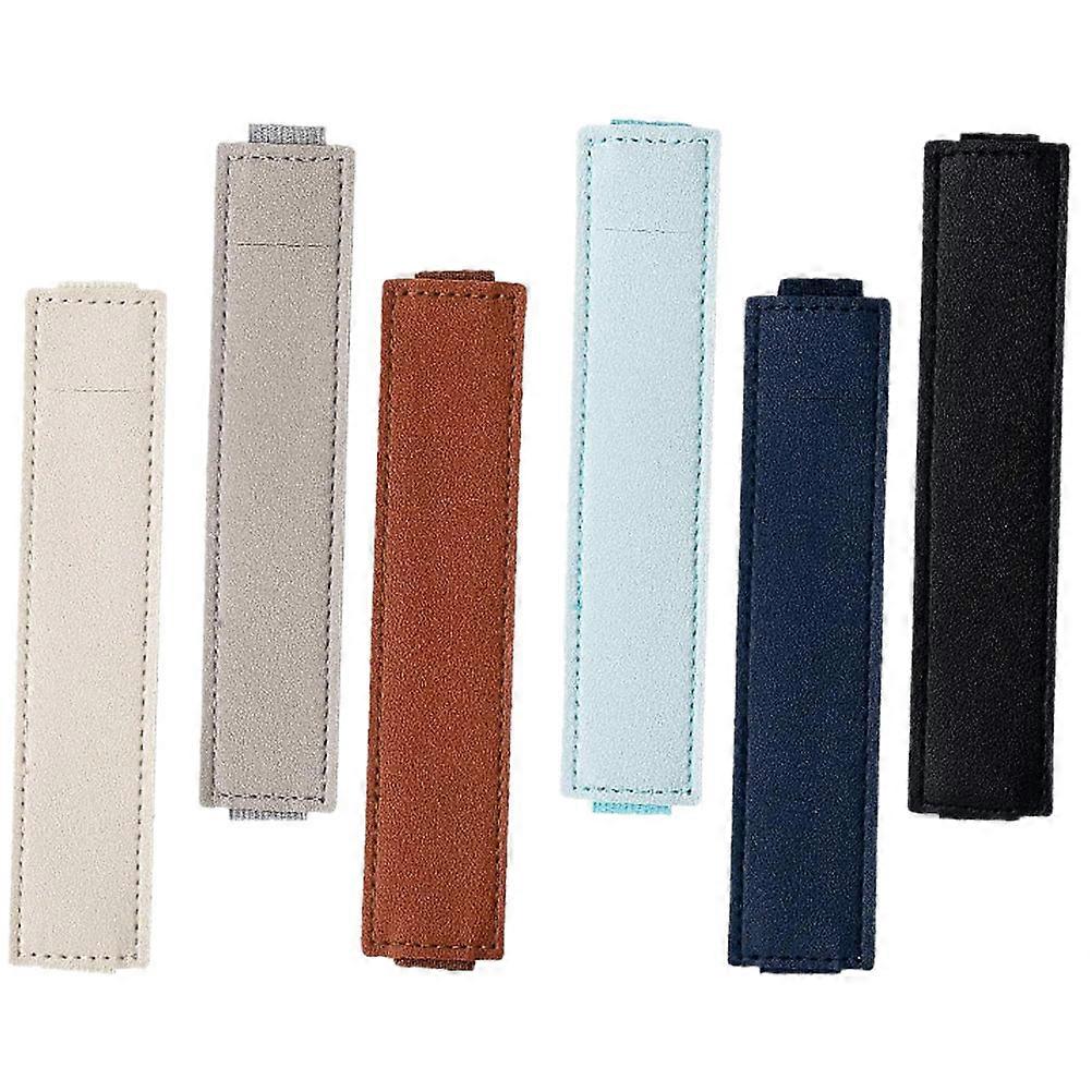 Notebook Pen Holder Pouch with Elastic Band 12Pcs PU Pen Storage