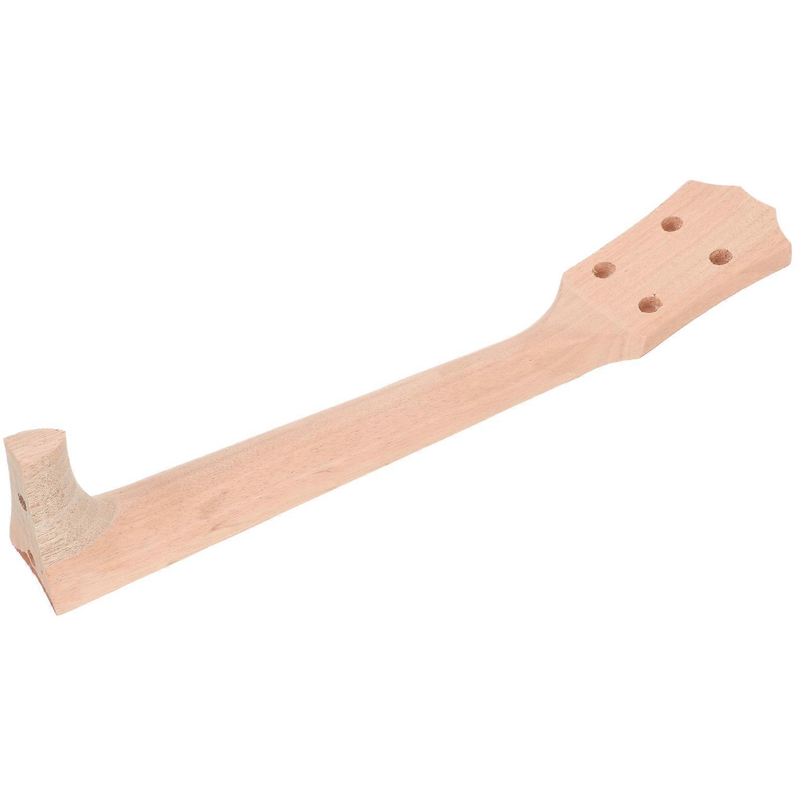 Light Yellow Ukulele Neck 3Pcs Wooden Blanks Suitable For Children And Parents DIY Handmade Musical Instruments