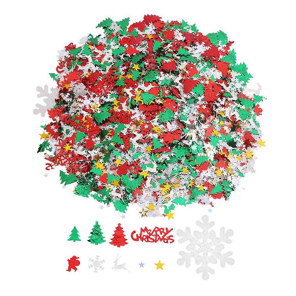 Christmas Confetti Christmas Confetti for Party Use 3Pcs Assorted Color