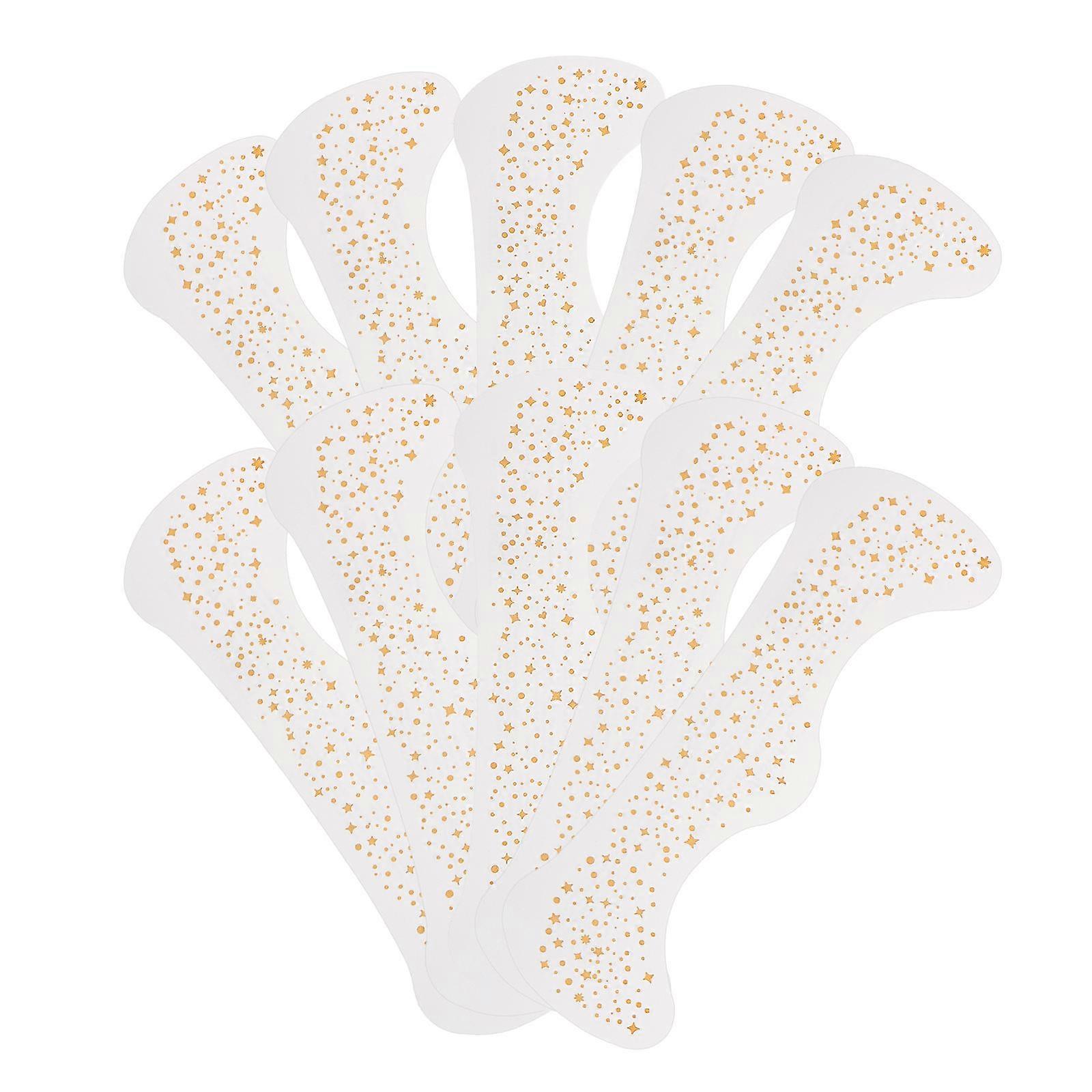 Waterproof Freckle Stickers Glitter Face Makeup 60Pcs Set