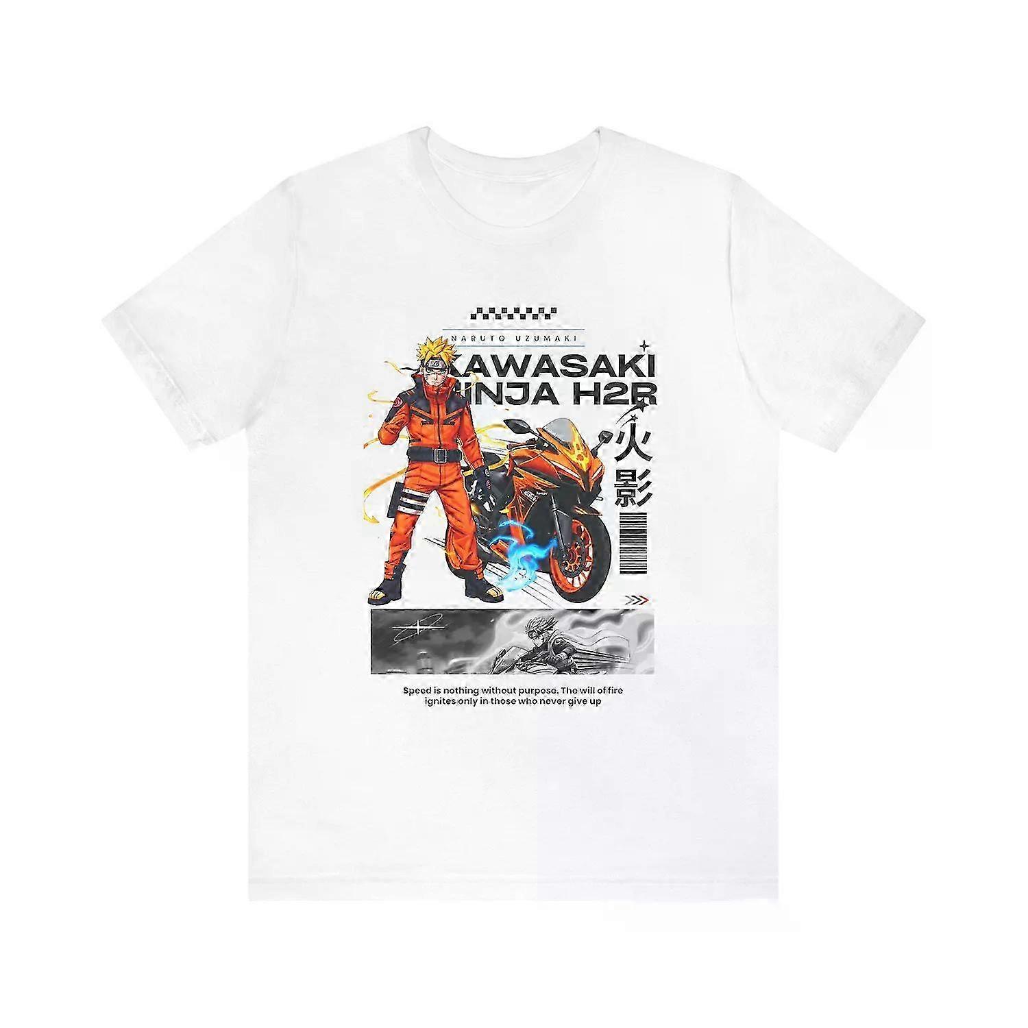 Anime Motorcycle Graphic Shirt