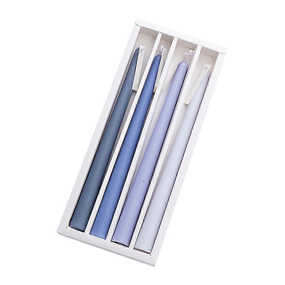 Romantic Scented Candles Long Pole Candle for Decor 8Pcs Set