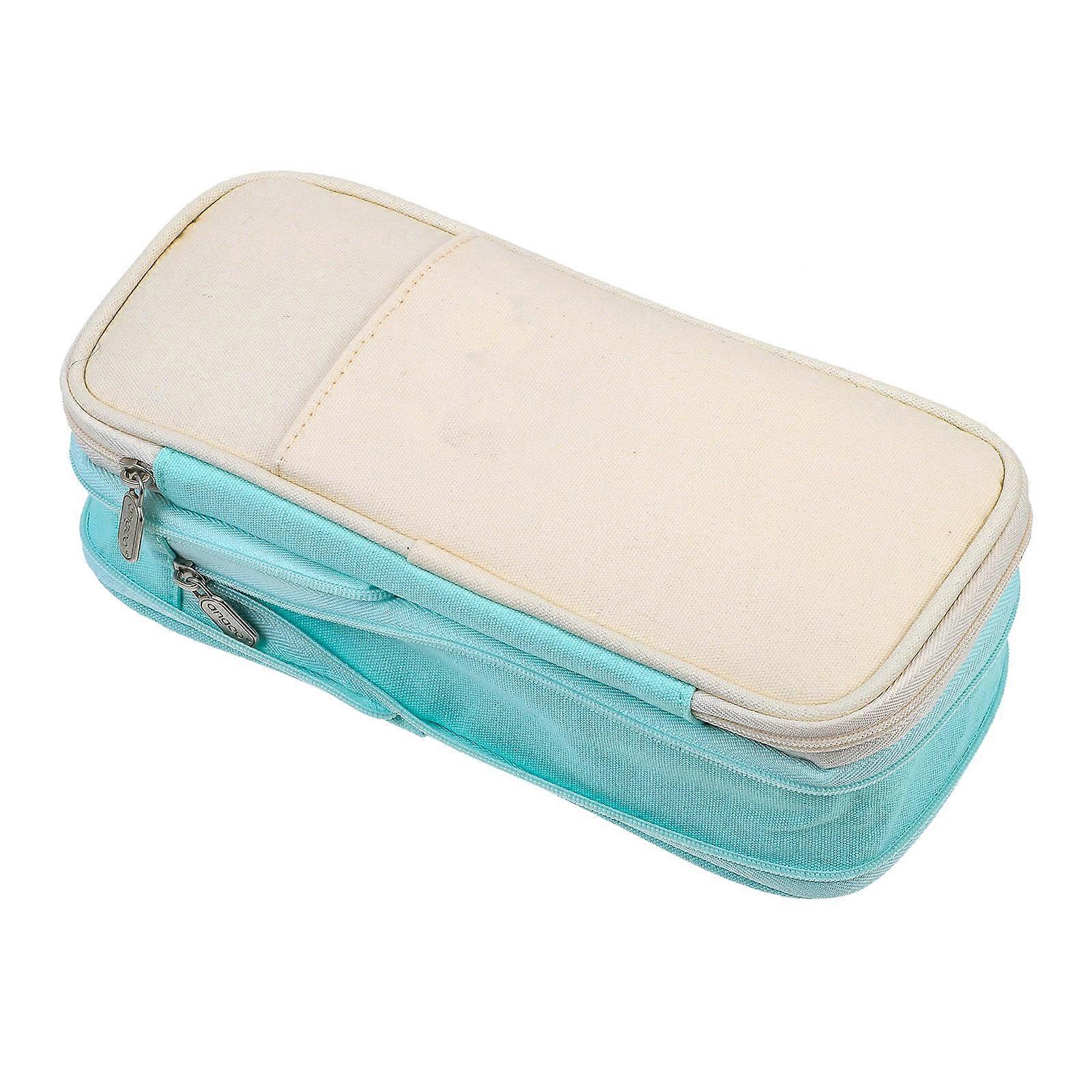 Cosmetic Pouch Multi-Function Pencil Bag for Storage Use