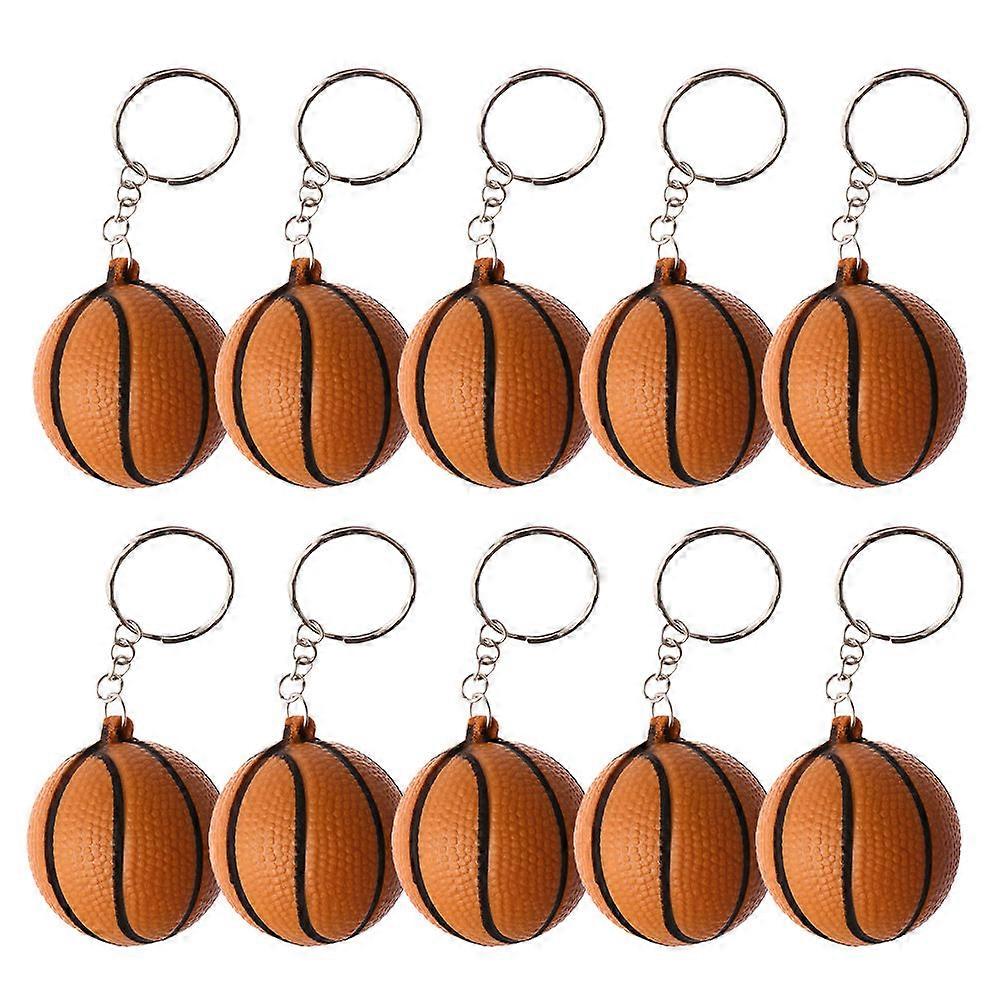 Mini Basketball Keychains 30 Pcs Creative Gifts For Kids Ideal For Parties And Daily Use
