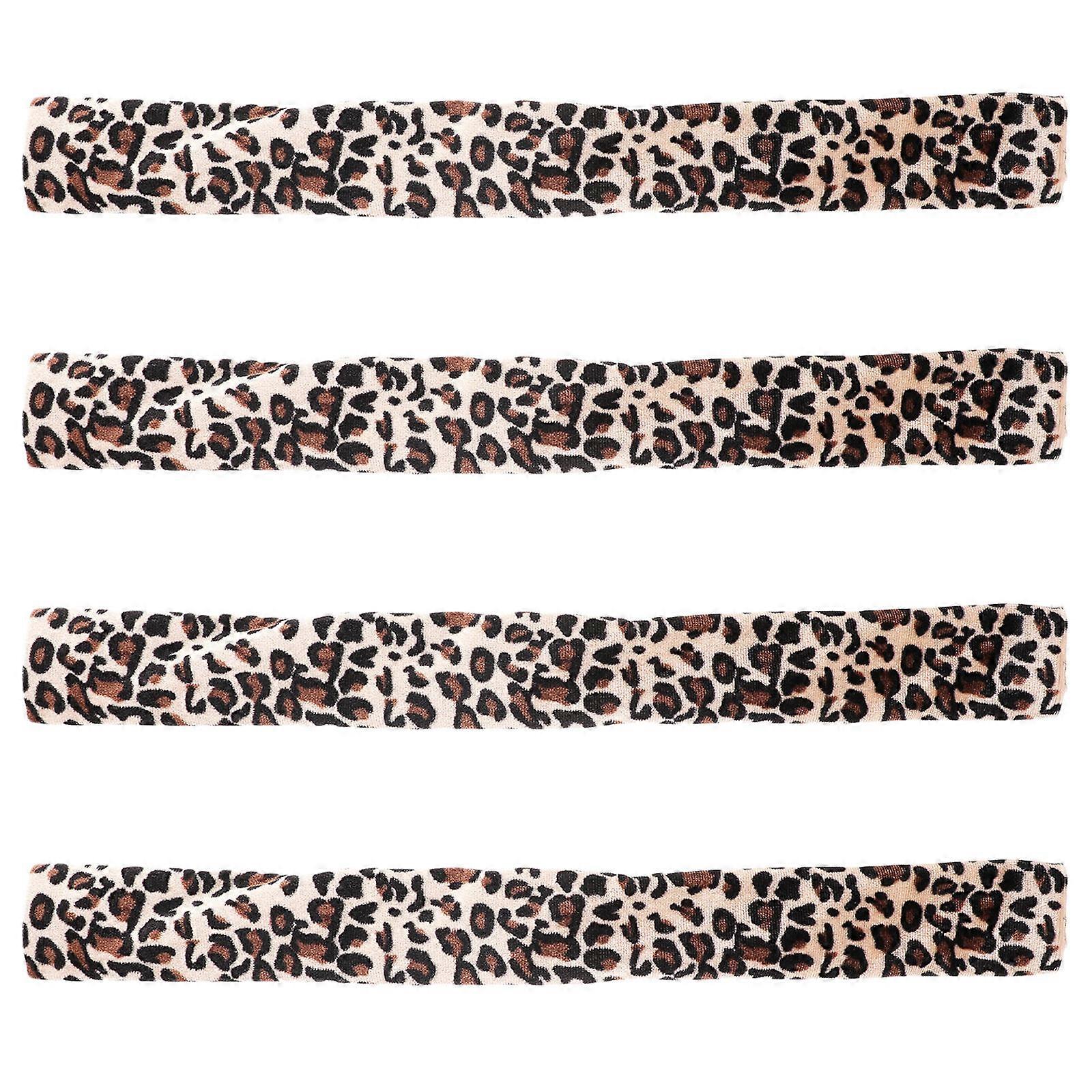 Kitchen Appliance Handle Cover for Refrigerator Use Leopard 12Pcs