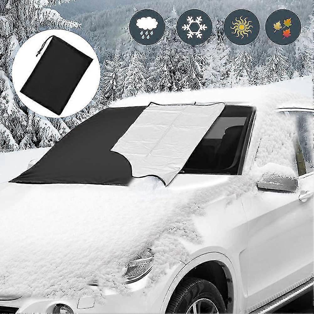 Car Windshield Cover.magnetic Car Windshield Frost Cover.waterproof Windshield