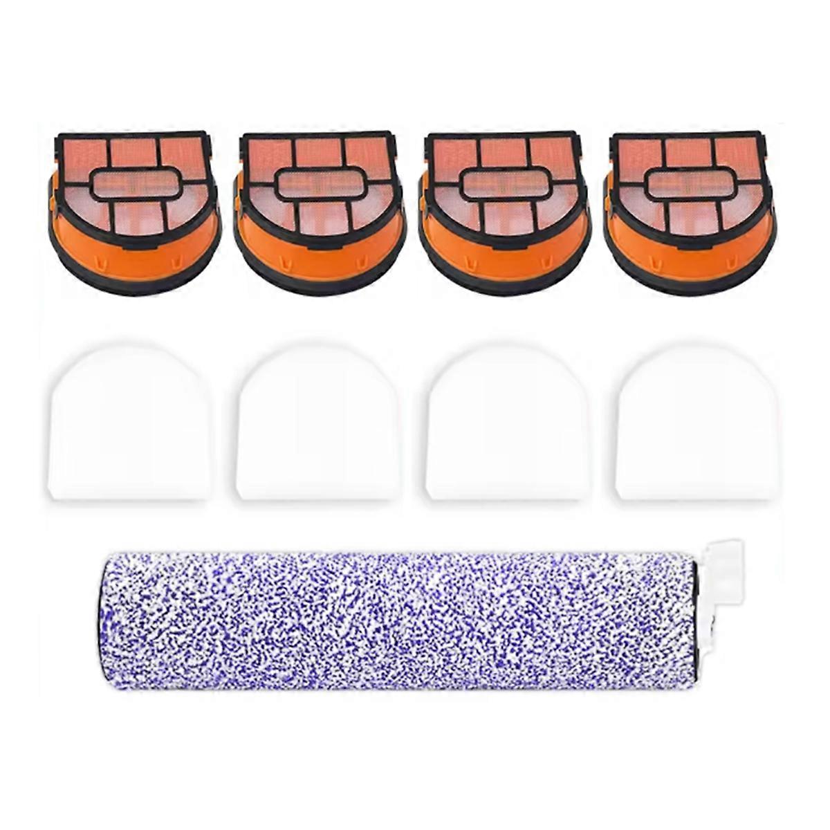 9PCS Brushroll Filter Bundle for WDB1F2 HydroVac AW201 AW302 WD201 WD100 WD200 WD101 WD200C Replacem