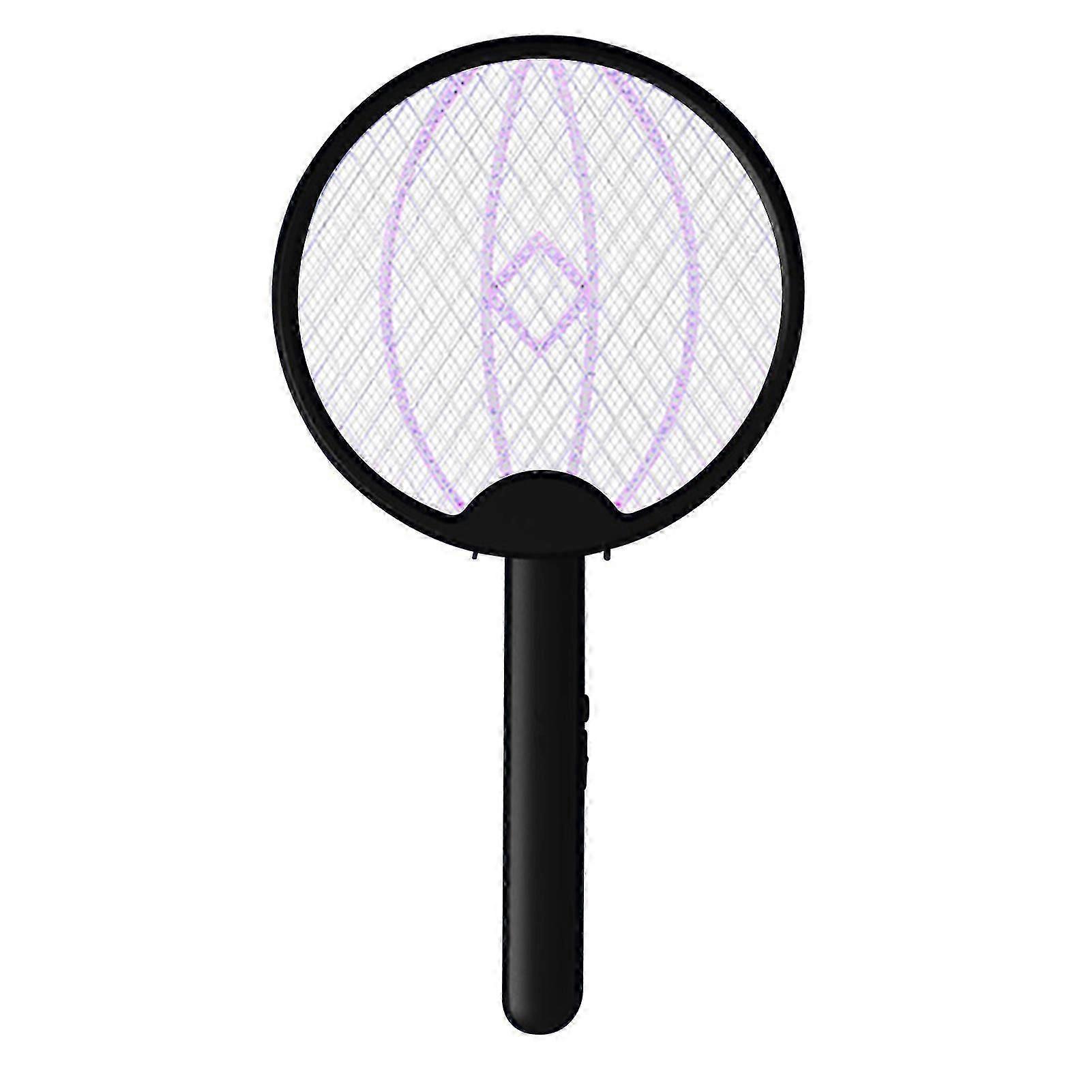 Foldable Rechargeable 2 in 1 Fly Swatter Multifunctional Chargeable Bugs Trap for Indoor Outdoor Home