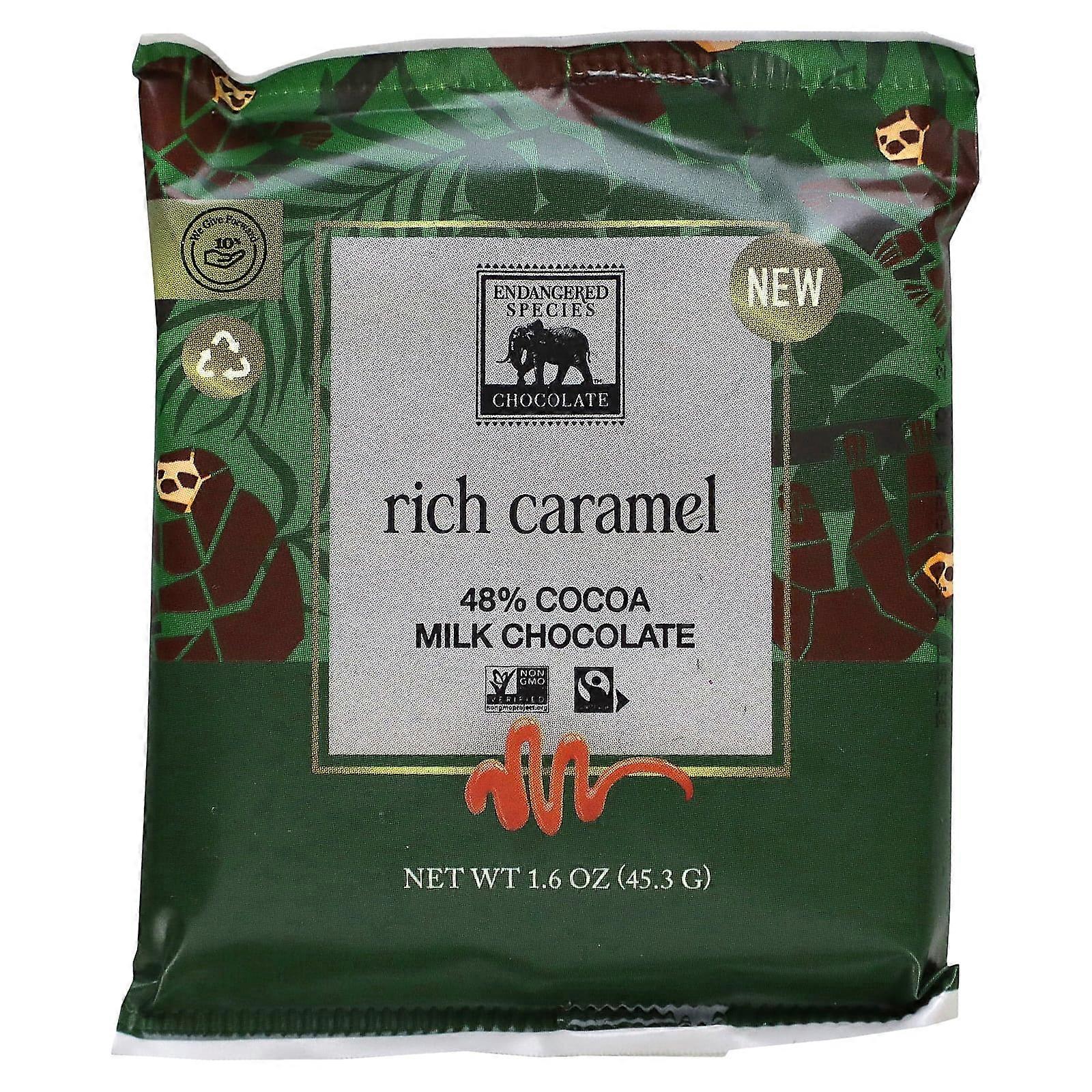Rich Caramel, 48% Cocoa Milk Chocolate , 1.6 oz (45.3 g)