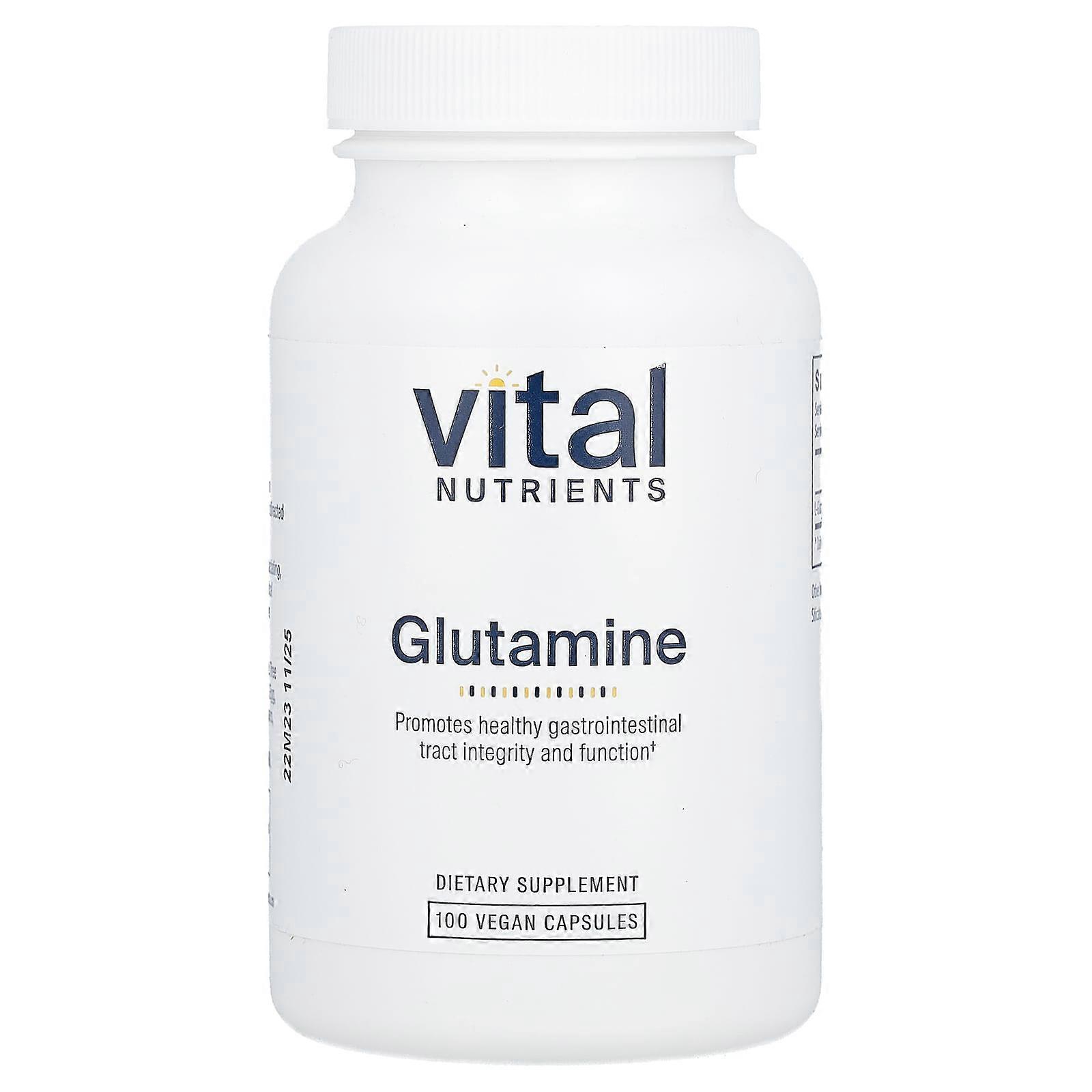 Glutamine, 100 Vegan Capsules