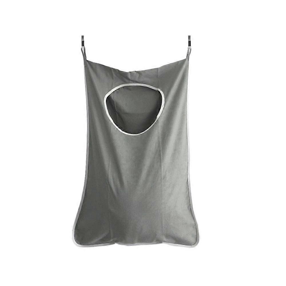 Large Hanging Laundry Hamper Bag Collapsible Laundry Hamper DoorHanging Dirty Clothes Storage Bag Two Installation Methods