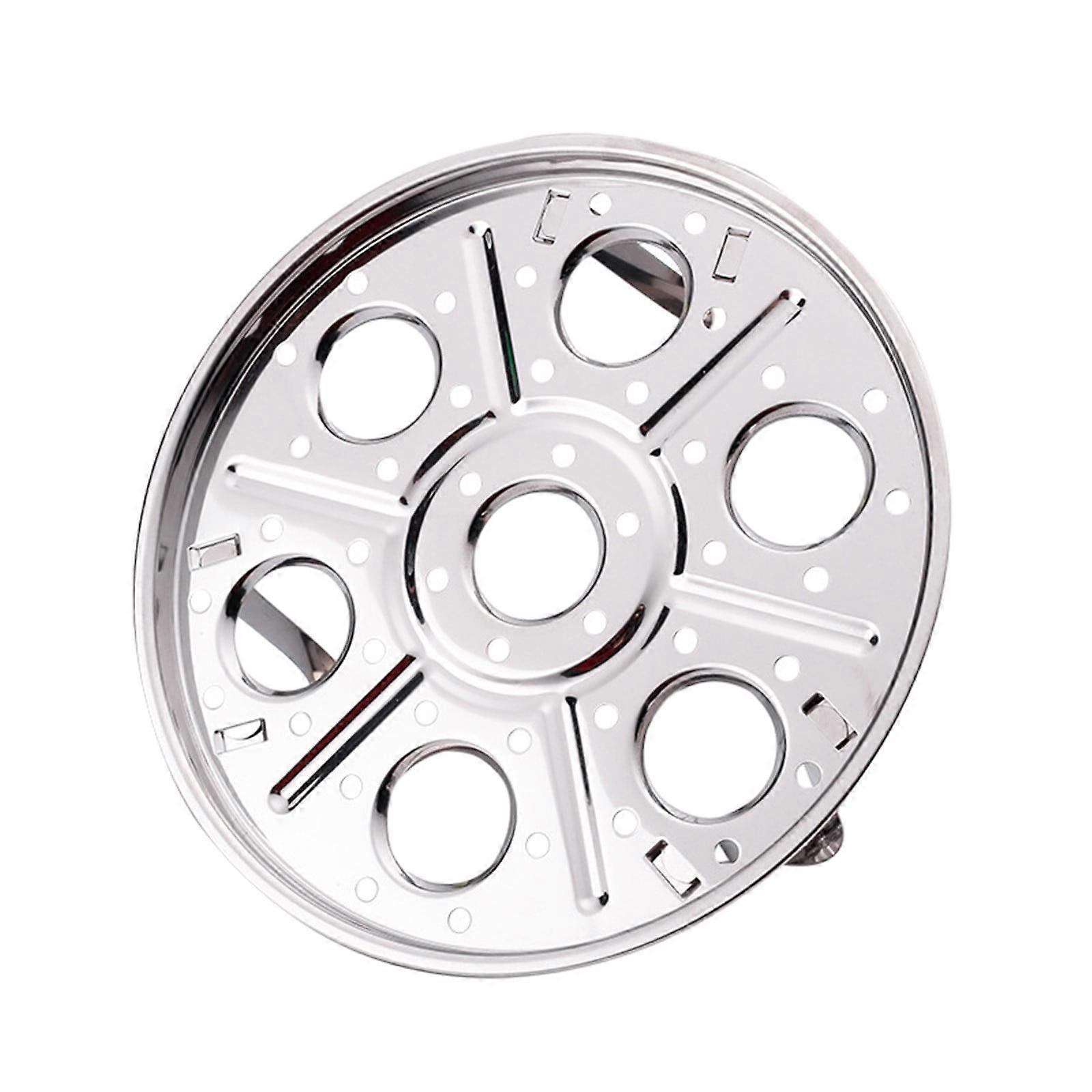 Yonrjhukm Stainless Steel Steam Rack, Stackable Steam Rack, Three Legged Multi Purpose Steam Tray, Multi Functional Folding Steam Tray, Pack Of Two