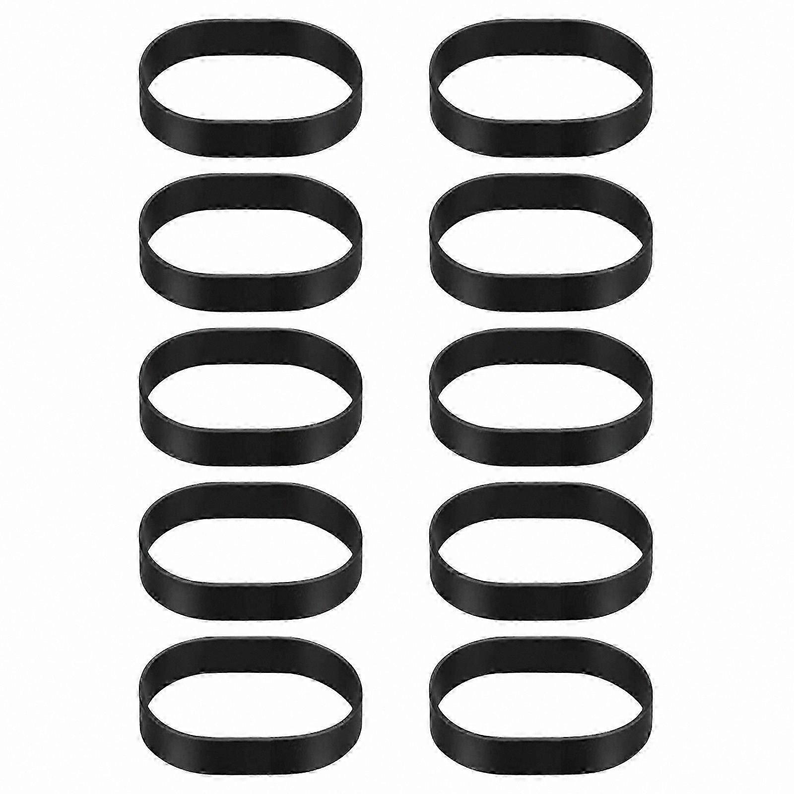 Durable Wide Elastic Bands for Securing Items, Heat and Cold Resistant, Thick Black Rubber Loops for Various Uses