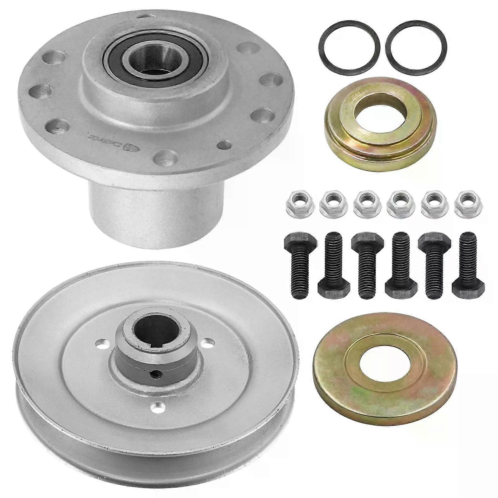 32" Deck Spindle & Pulley for Exmark Metro M15KA322 M16KA322 M3213 MGS481GKA322 NO.51601