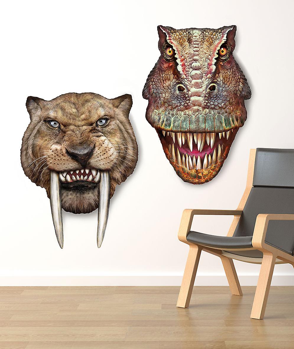 Tyrannosaurus 3D Effect Dinosaur Pop Out Cardboard Cutout / Standee Wall Art
