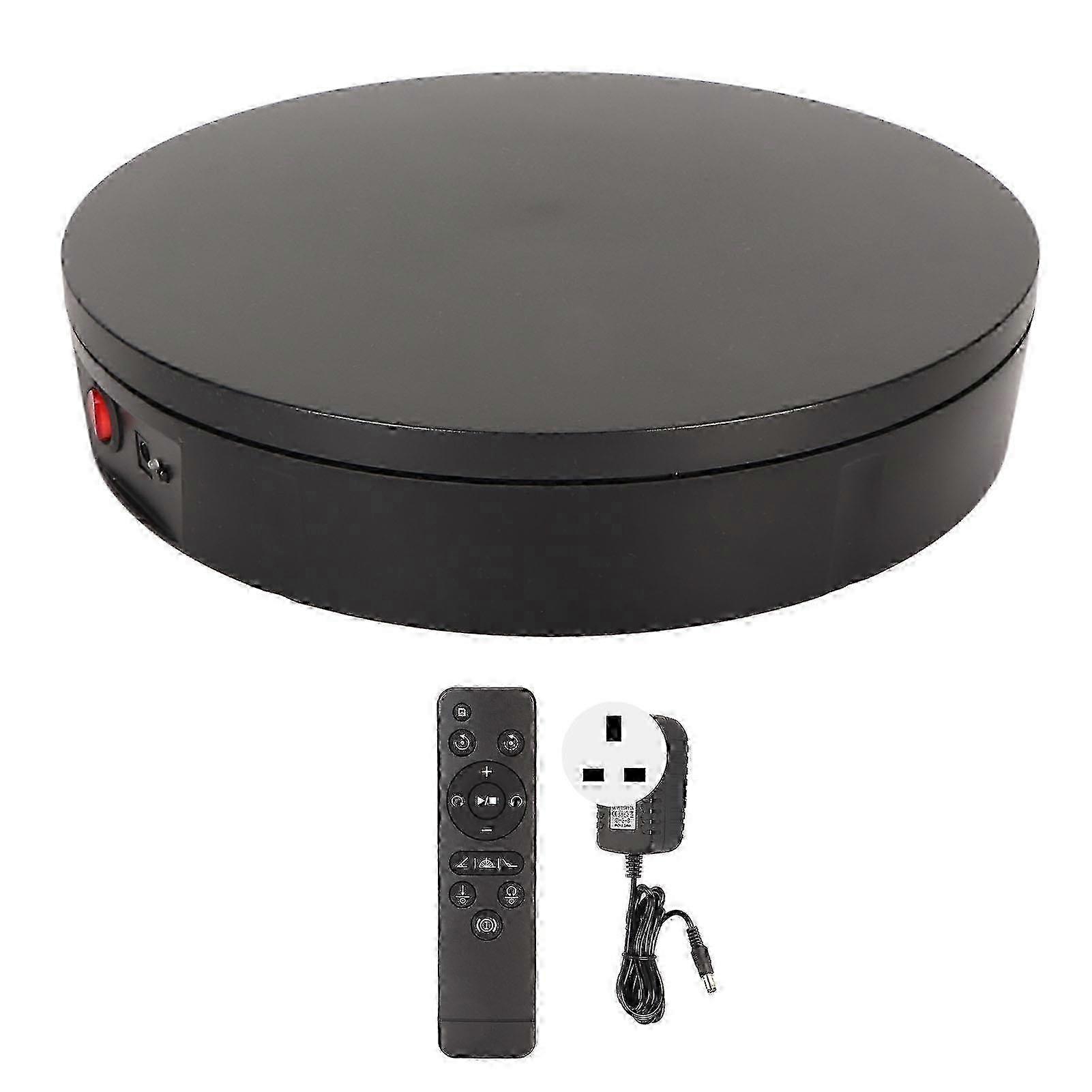 Rotating Display Stand 220lb Adjustable Speed 360 Degree Photography Turntable with Remote Control for Model 100?240V UK Plug miao4