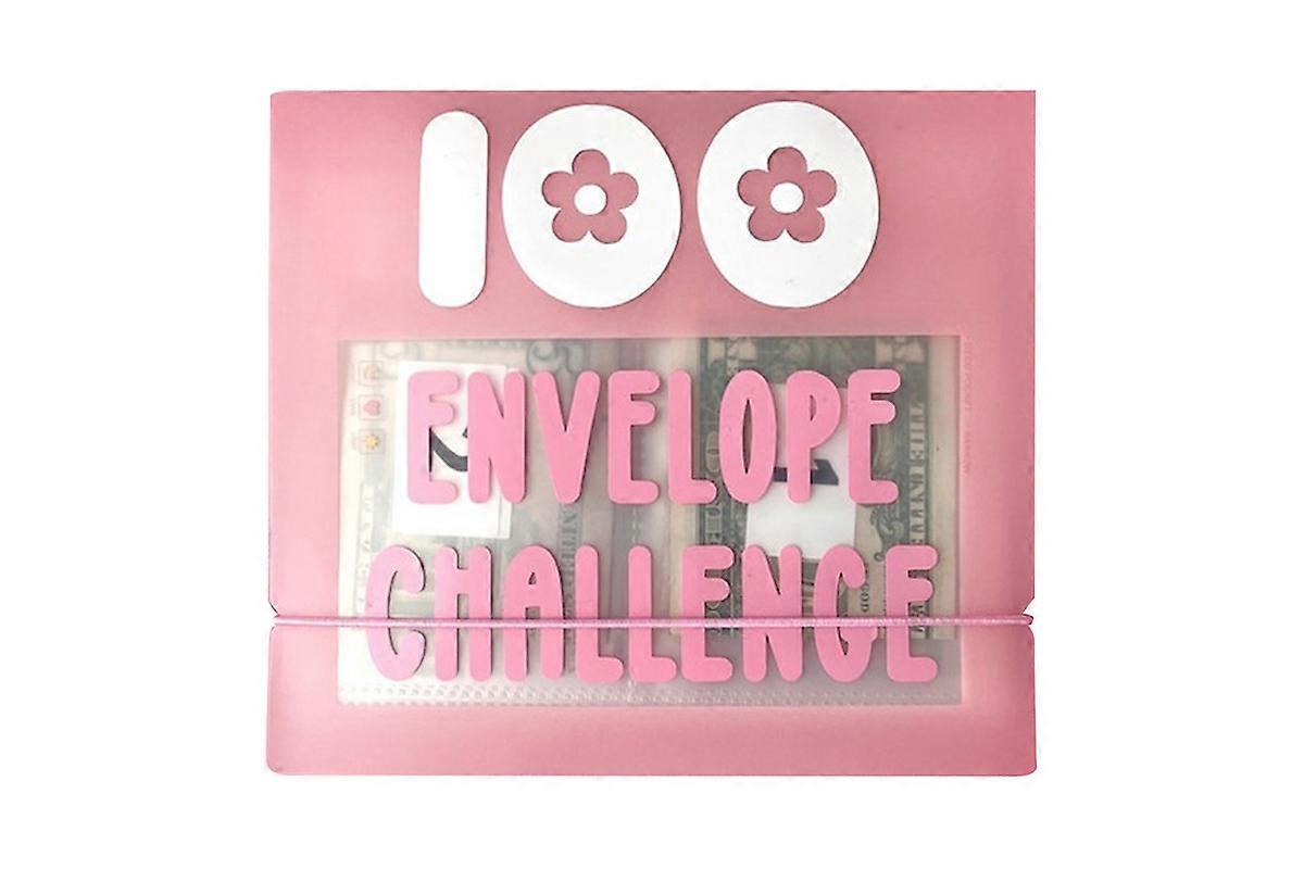 100 Envelope Challenge Binder Money Saving Storage Binder Fun Way to Save