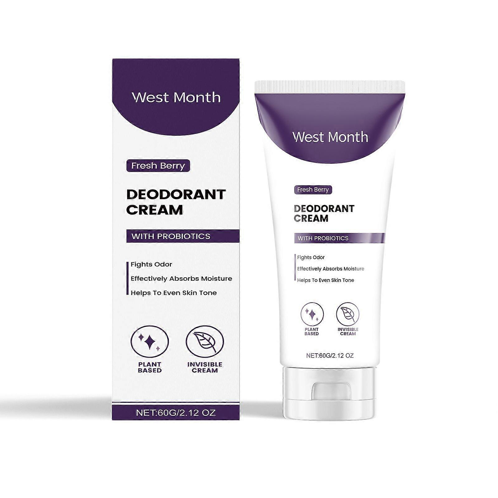 WestMonth Body Care Cream Cleanses Armpit Odor And Sweats For A Long Time With A Light And Refreshing Fragrance