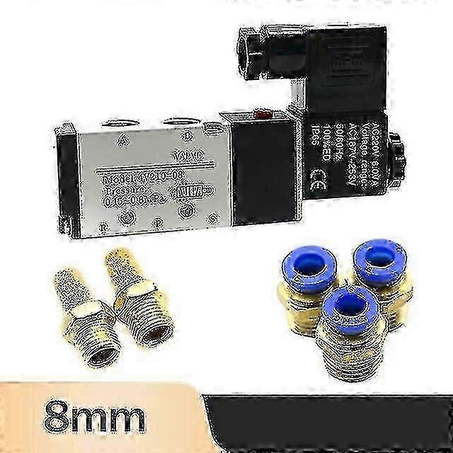 Electric pneumatic valve 4V210-08 for automation systems 12V 24V